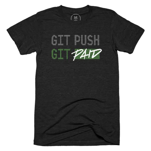 GIT PUSH && GIT PAID