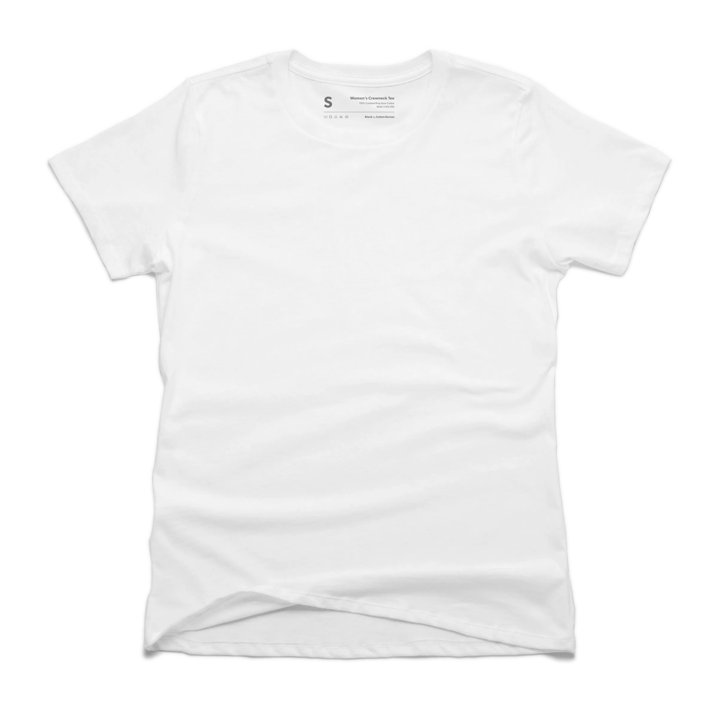 Men's 100% Cotton Premium Tee” graphic tee by Blank by Cotton