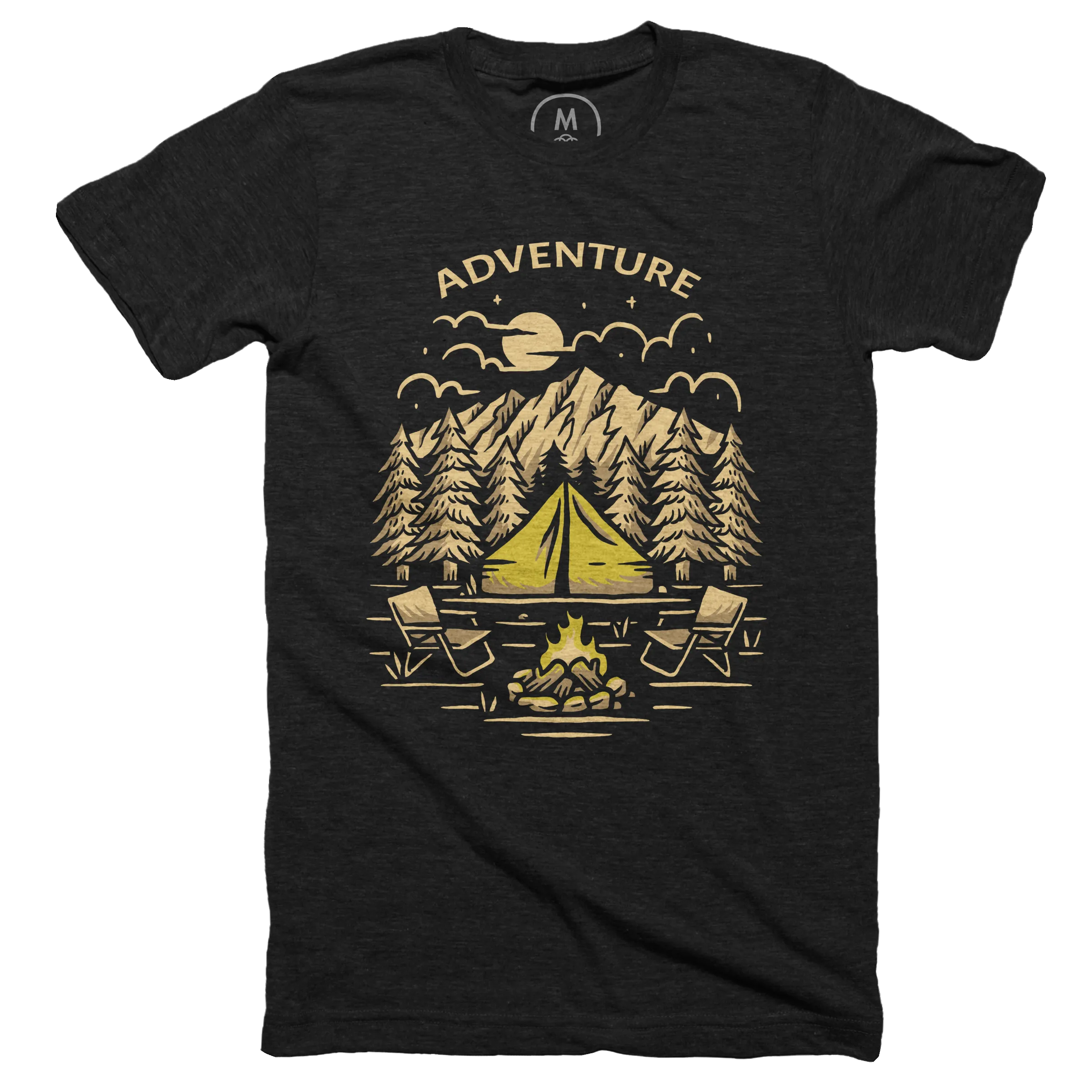 Premium Vector  Adventure pirates t-shirt mockup design vintage retro