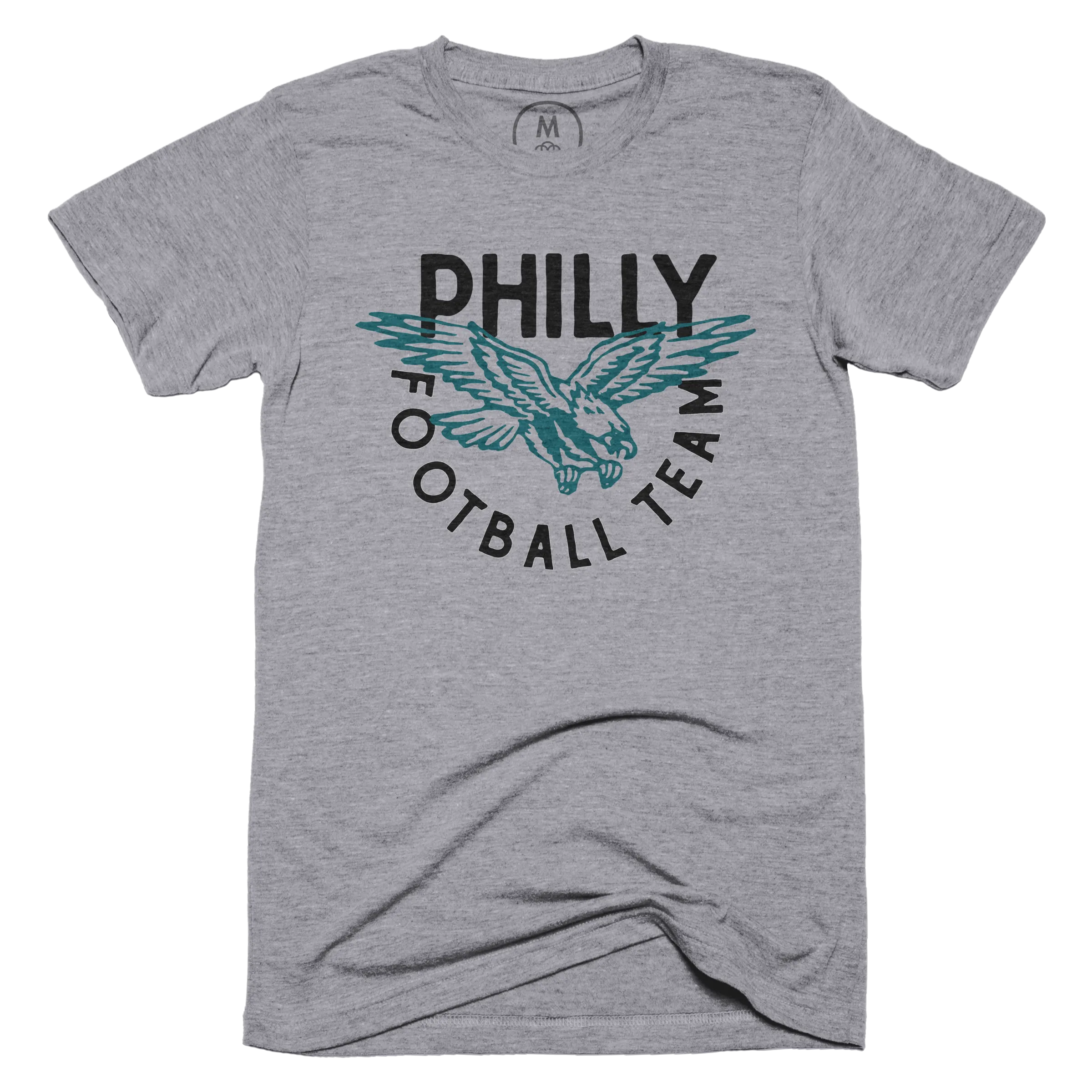 Philly Sports Shirts Eagles Fly Crewneck Sweatshirt Grey Heather / S