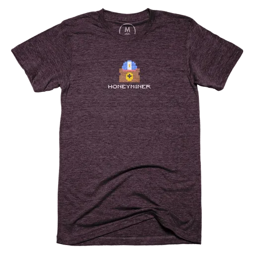 Honeyminer 8-Bit Diggy Tribute T Shirt