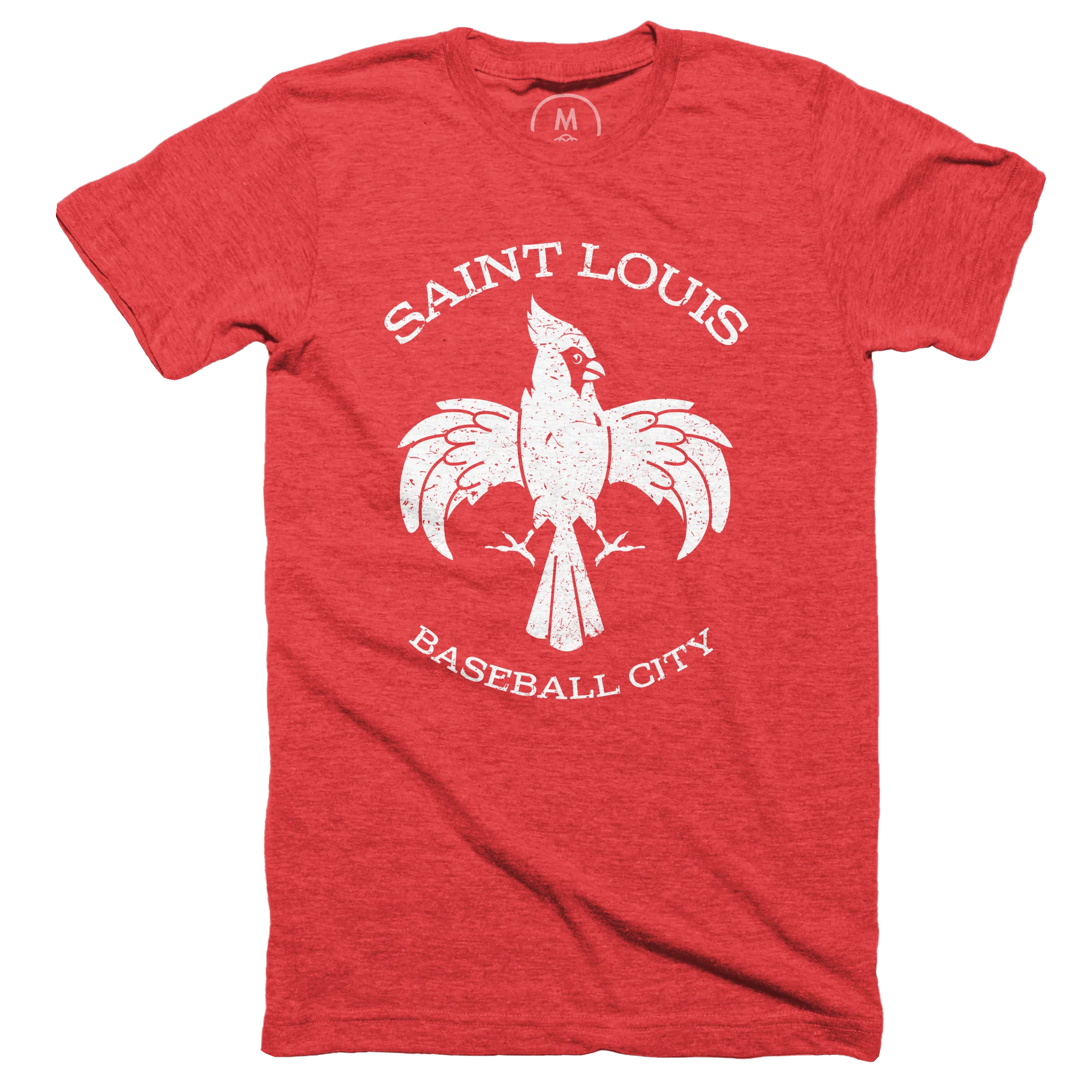 Buy the Mens Cotton St. Louis Cardinals MLB Baseball Short Sleeve T-Shirt  Size 2X