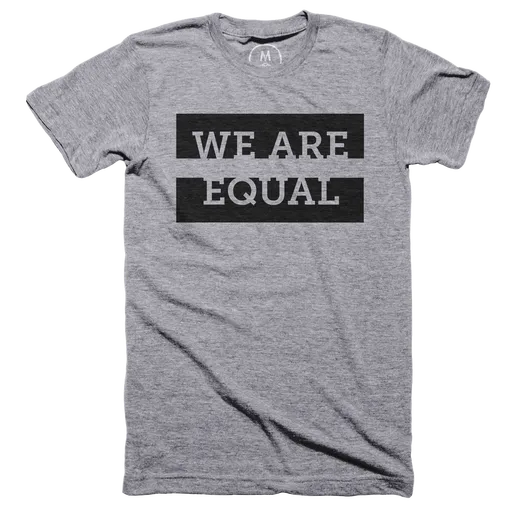 We Are Equal - Black