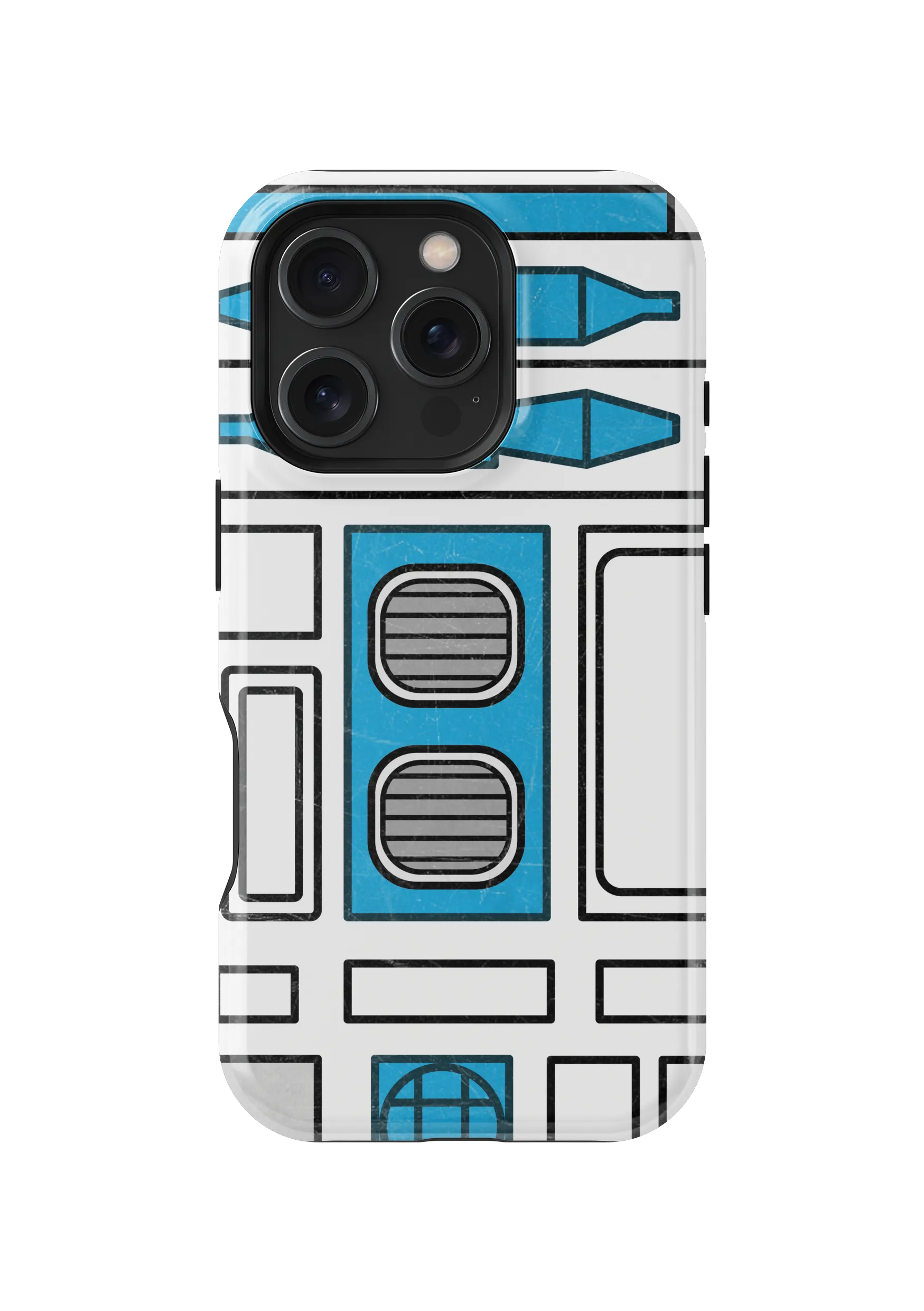 R5-D2 Vintage Decal” graphic phone case by Matt Hamm. | Cotton Bureau