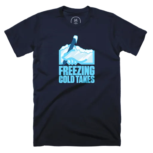 Freezing Cold Takes: Pen-In-Hand Tee