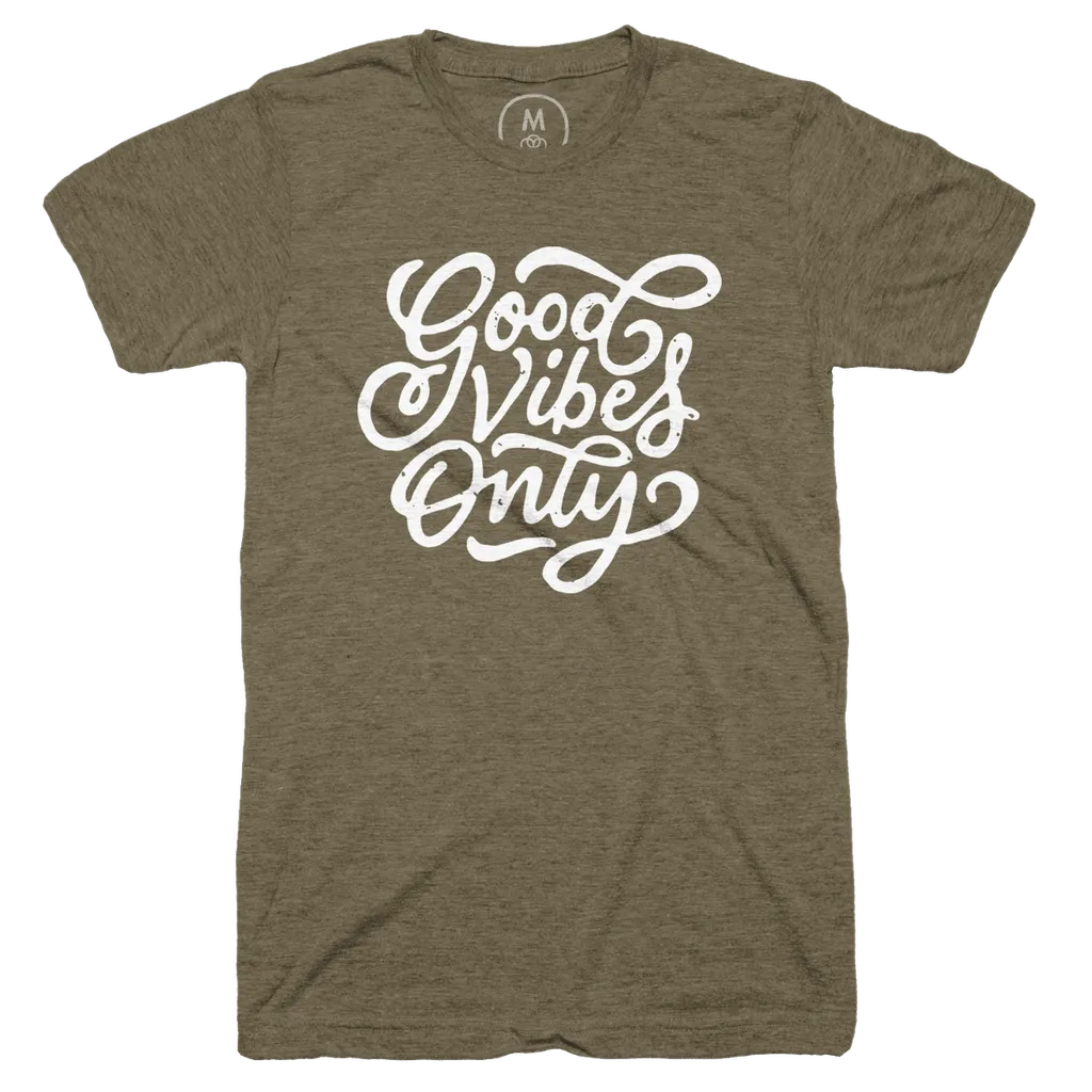 Good Vibes Only Unisex Jersey Short Sleeve Tee and Tank 