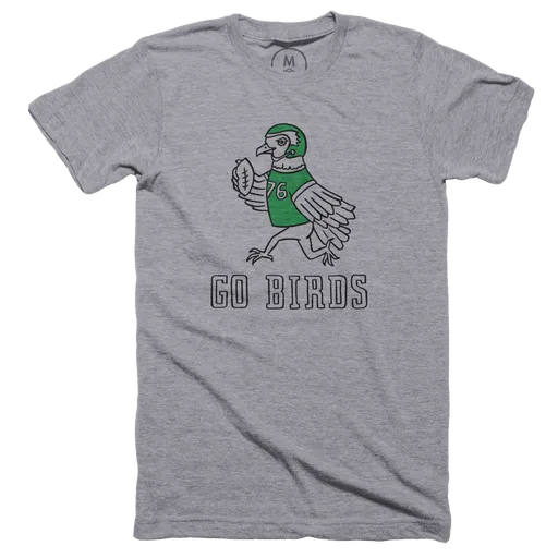 Official Philadelphia Eagles Go Birds Diamond Heart Shirt