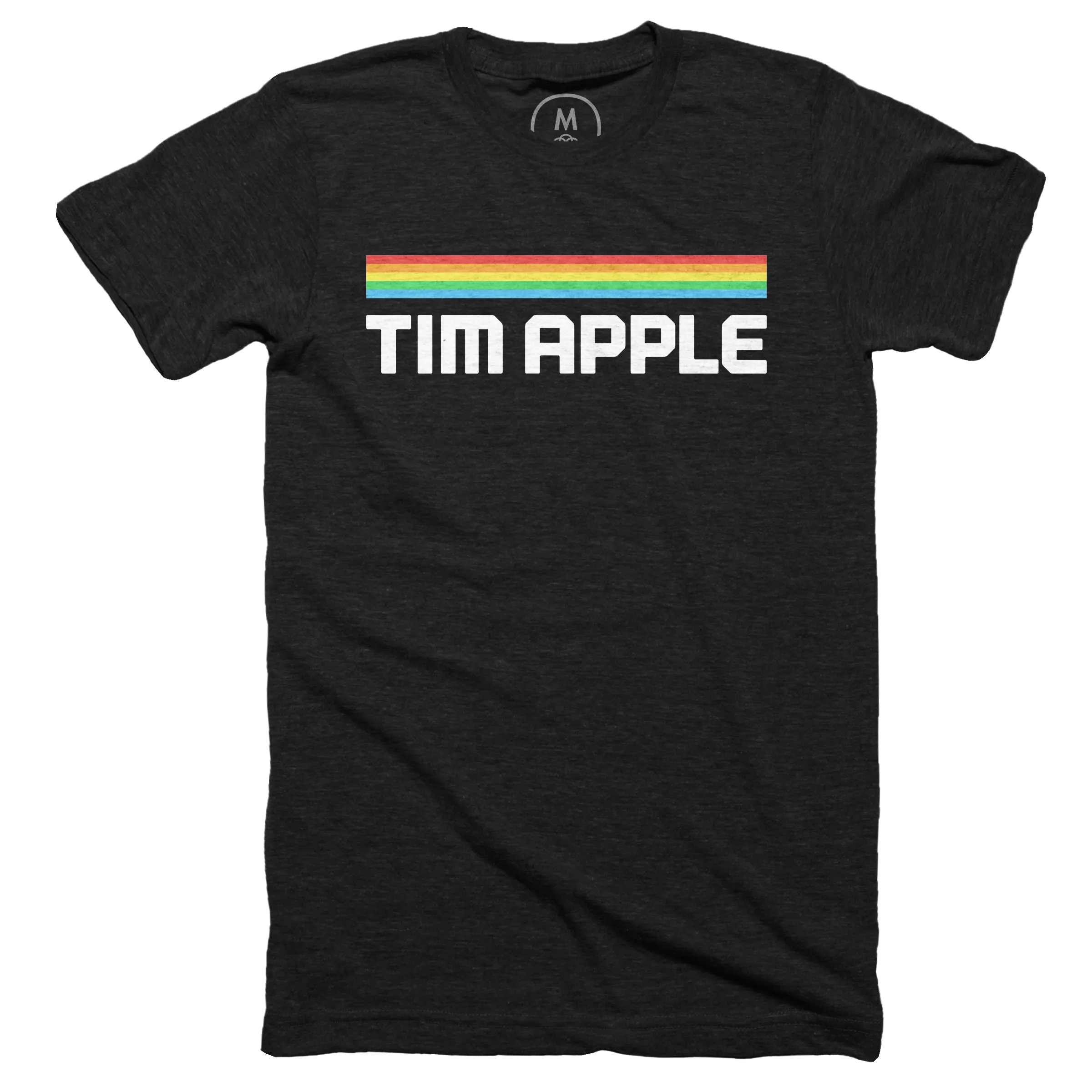 Black apple hotsell t shirt