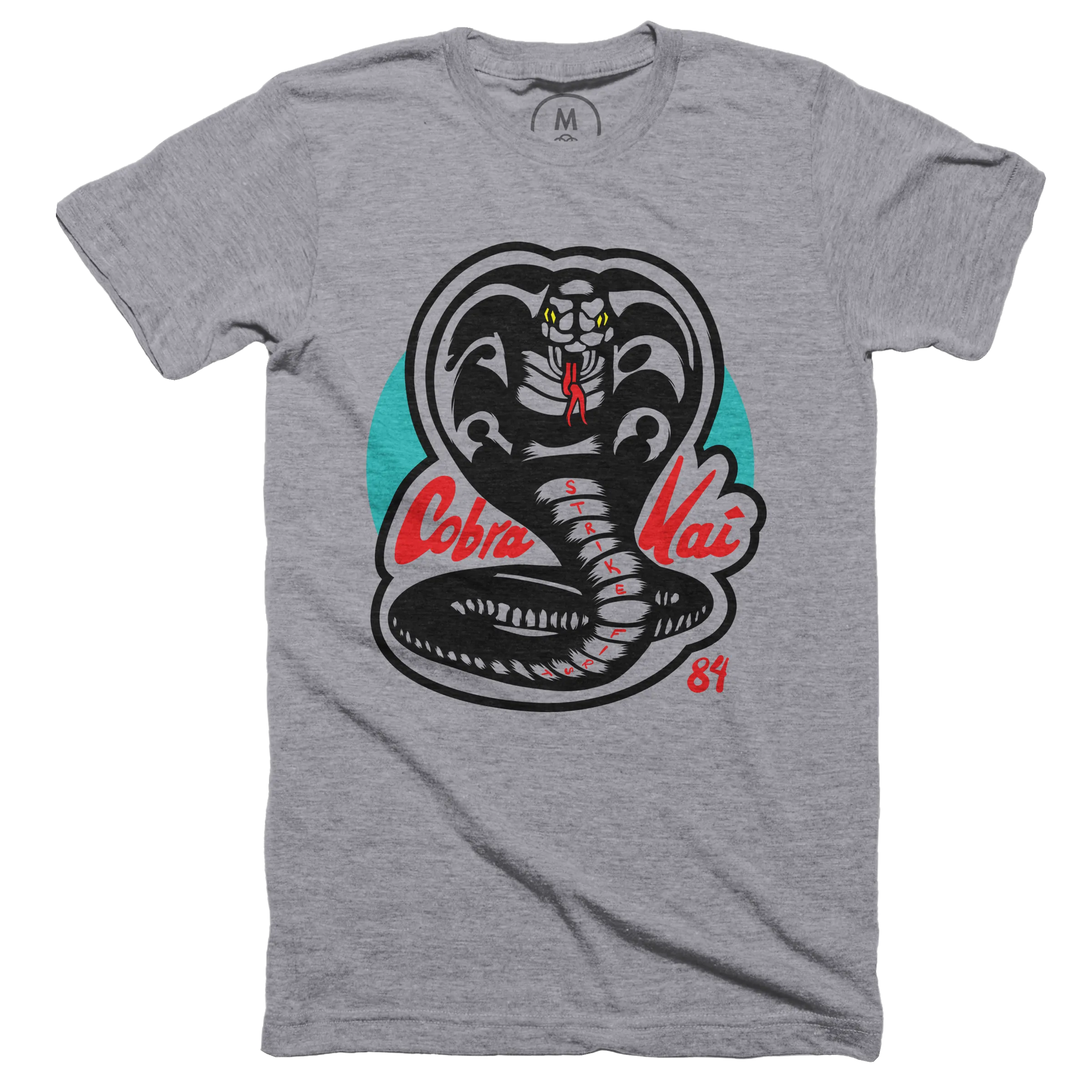 Cobra Kai T-shirt Karate Kid Movie Martial Arts Retro 80s Movie T-shirt for  Men