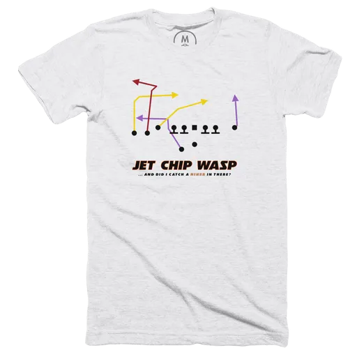 Chiefs' ”Jet Chip Wasp” Super Bowl T-shirts are being sold