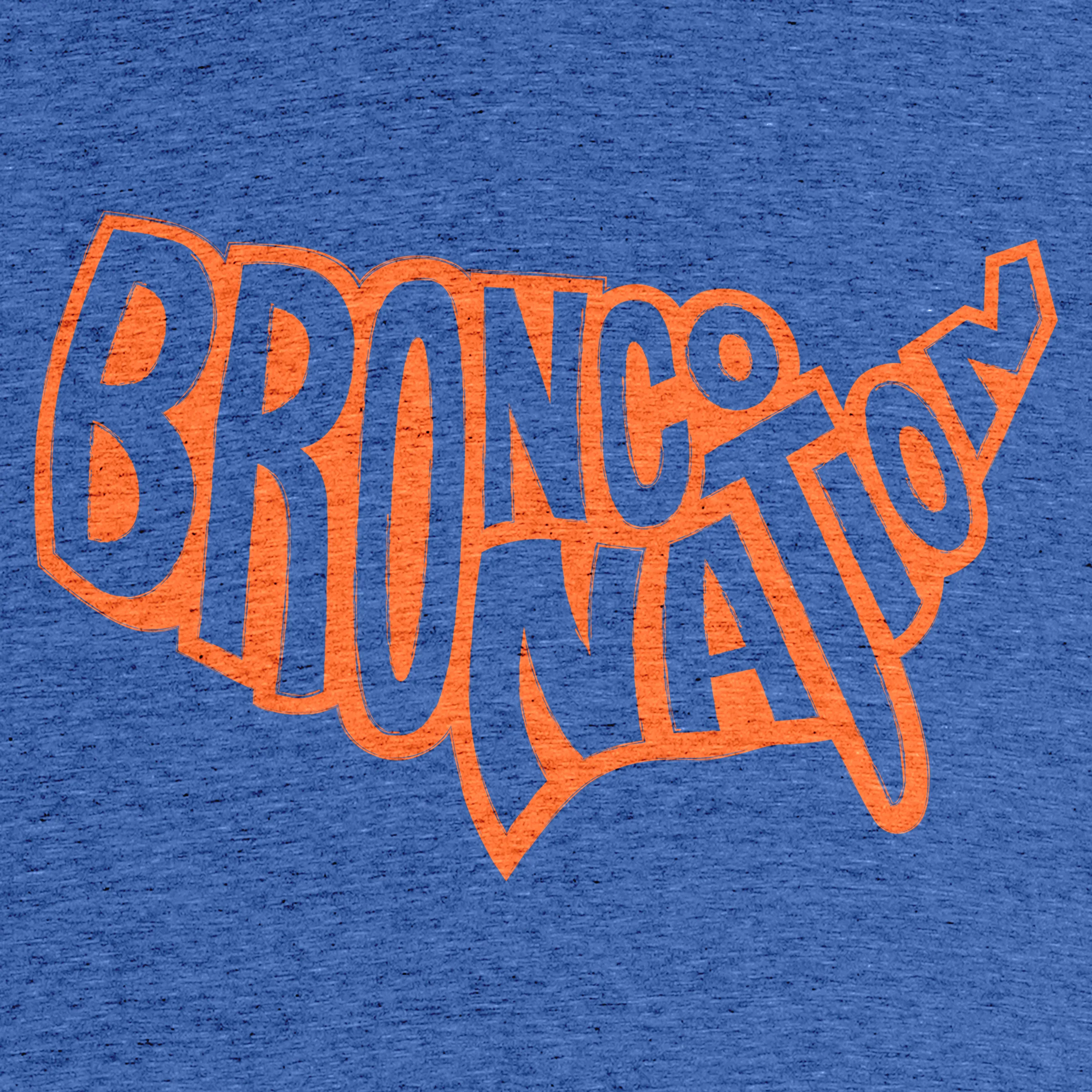 Bronco Nation” graphic tee, pullover hoodie, tank, onesie, and pullover  crewneck by Jeff Ross.