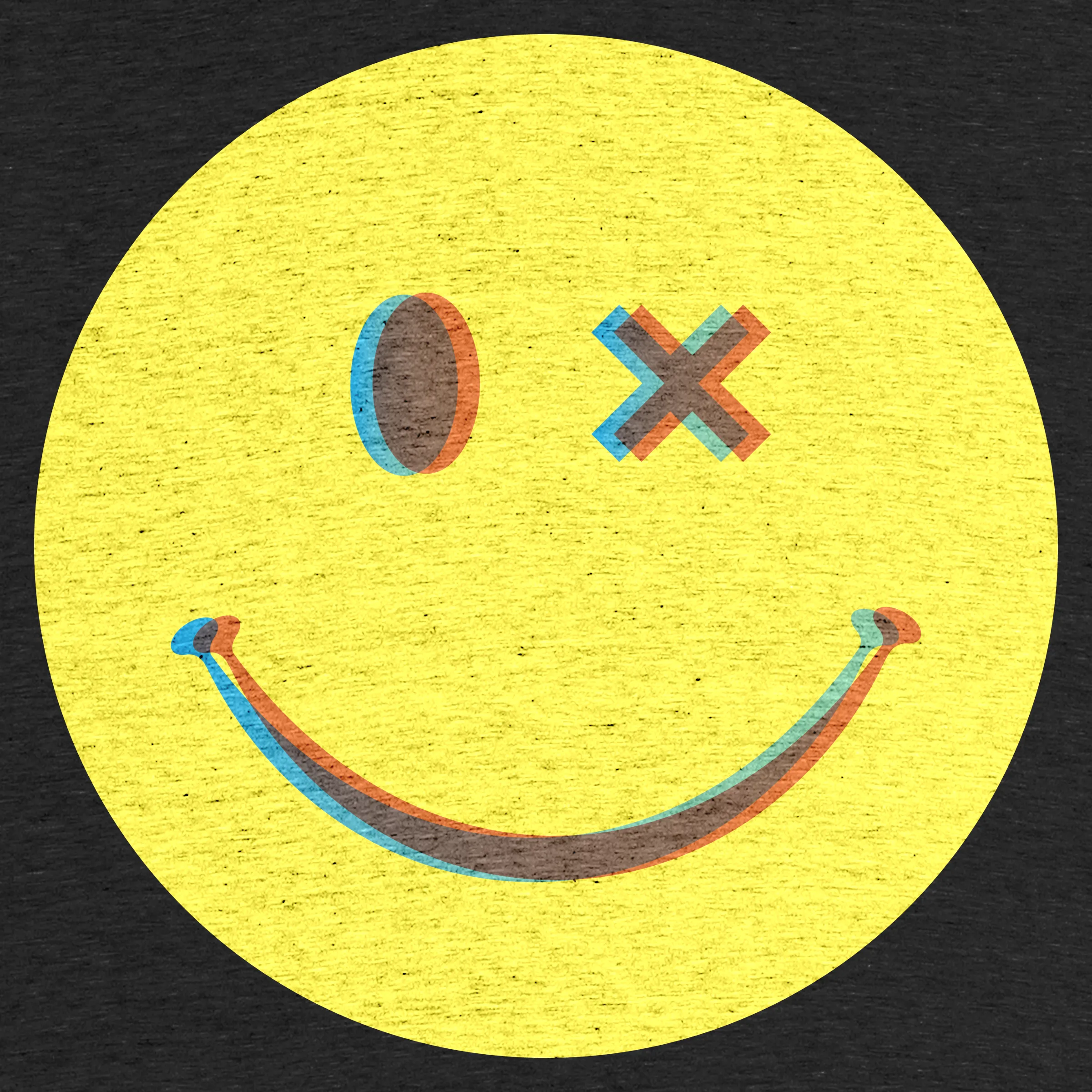 Smiley X graphic tee pullover hoodie tank onesie pullover