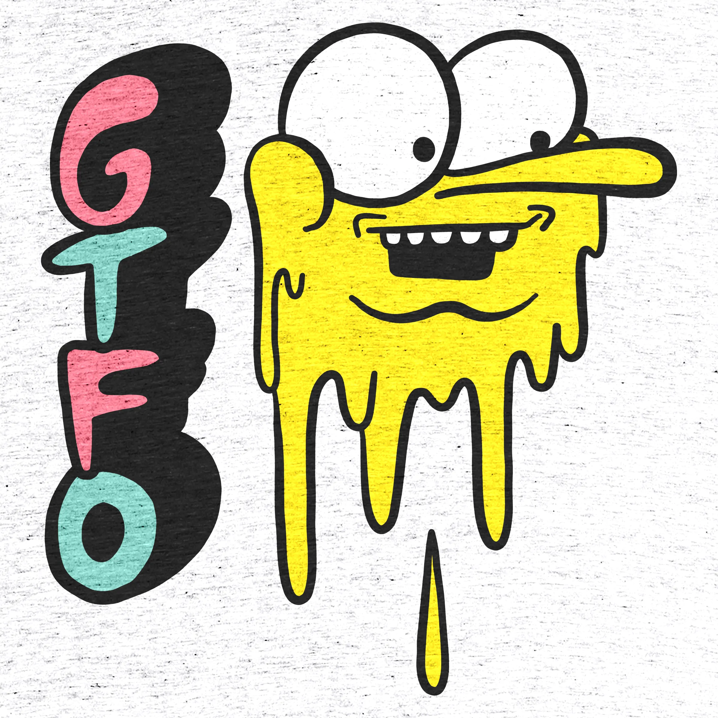 GTFO” graphic tee, pullover hoodie, tank, zip-up hoodie, and