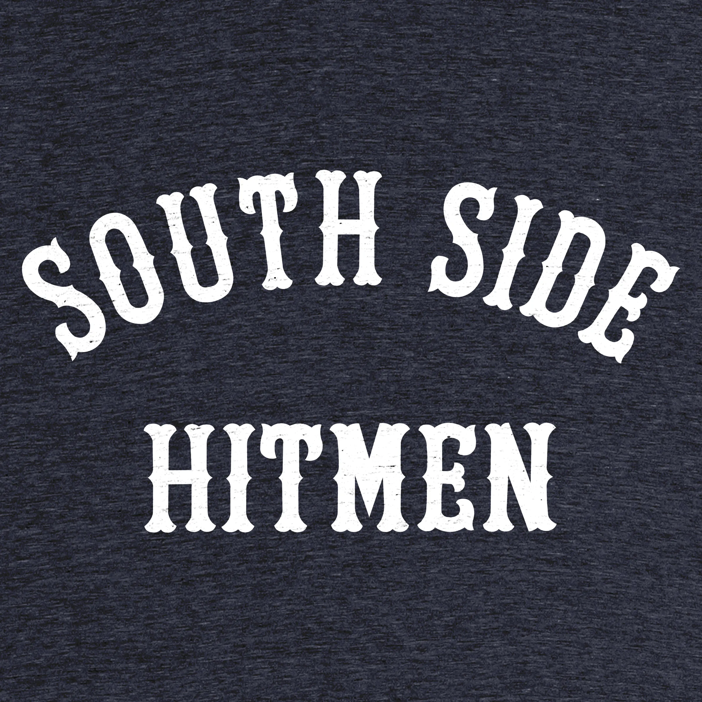 South Side Hitmen” graphic tee, pullover hoodie, tank, onesie, and pullover  crewneck by Deep Dish Tees.