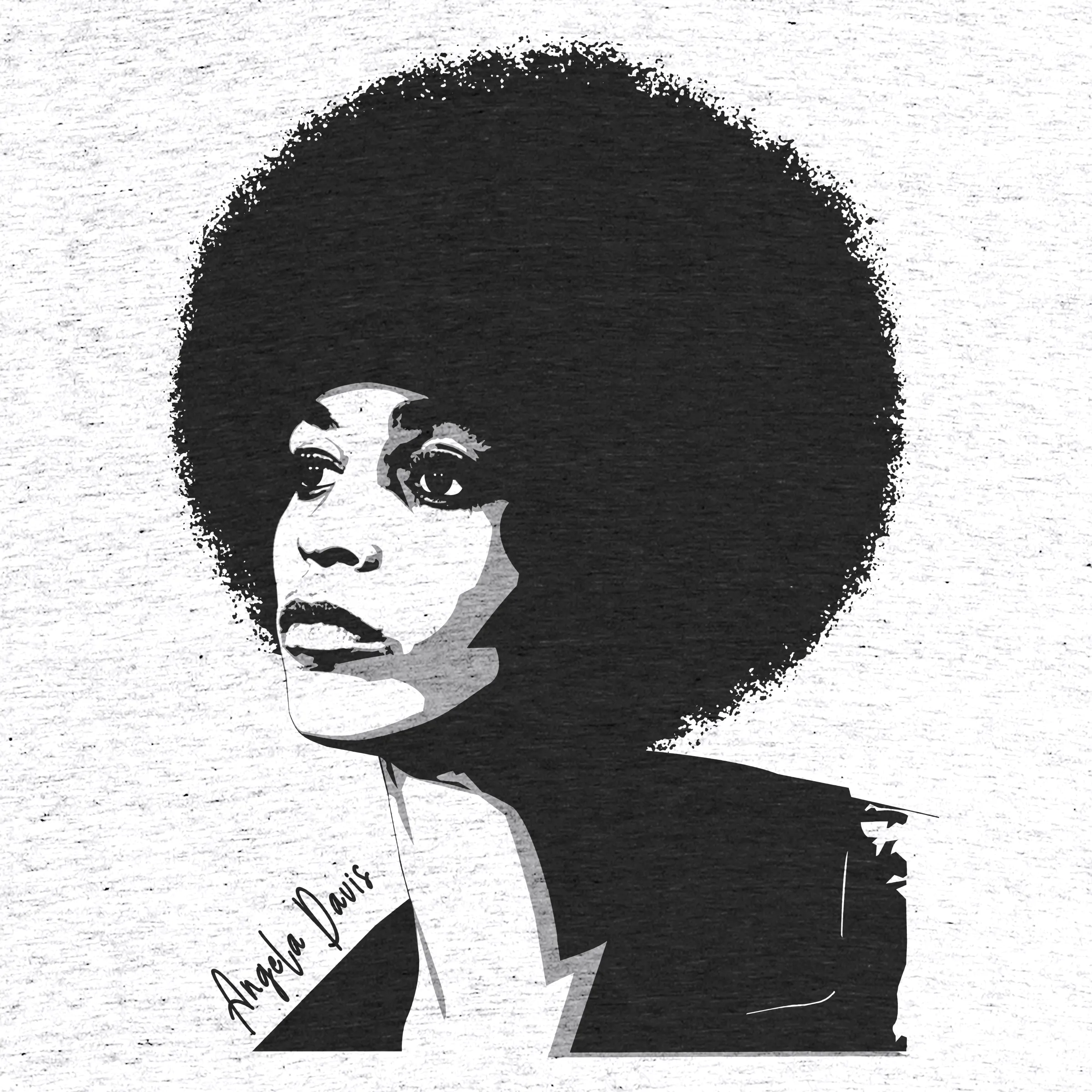 Angela Davis - Ladies Pullover Jersey