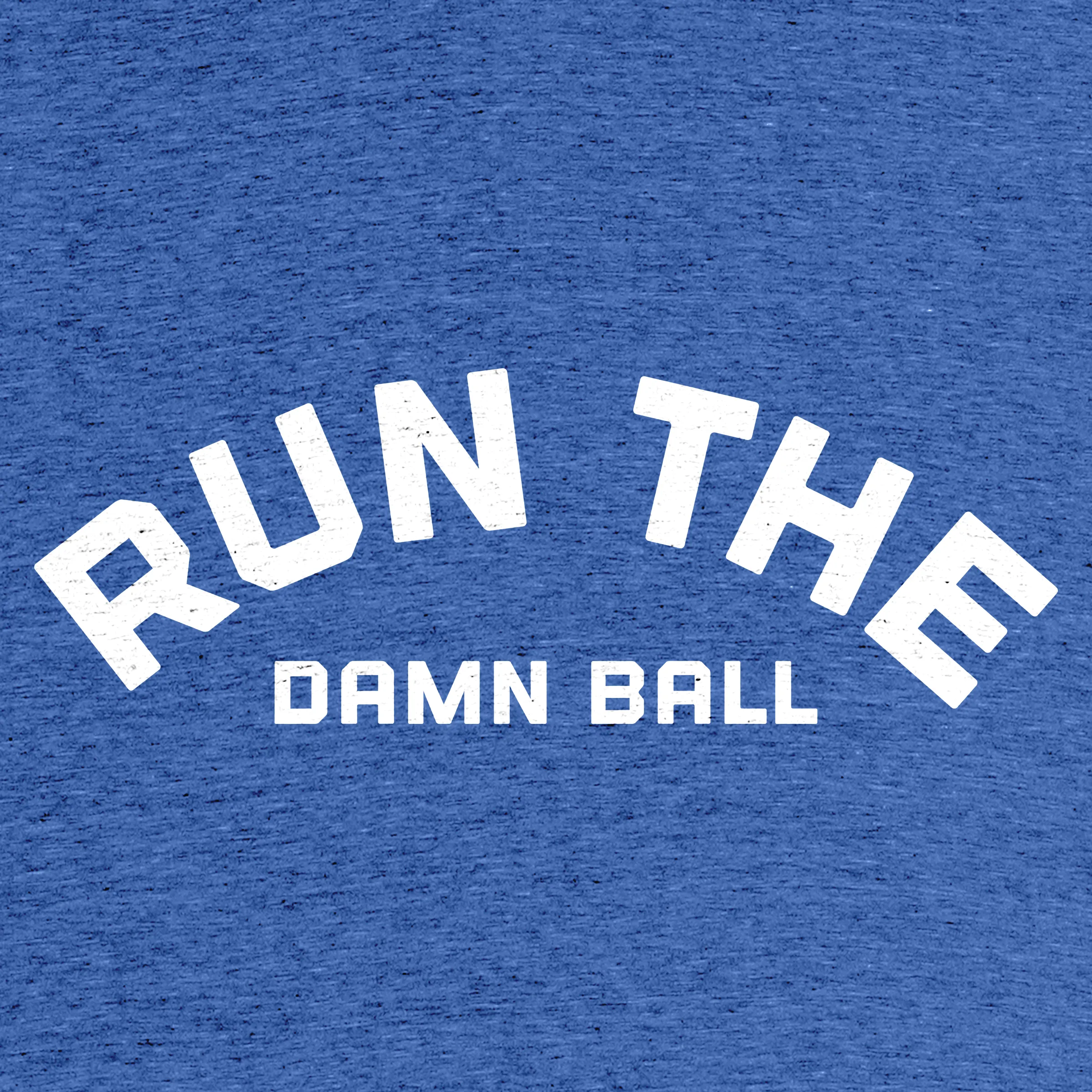 Run the Damn Ball - Football” graphic phone case by Andrew Griswold.