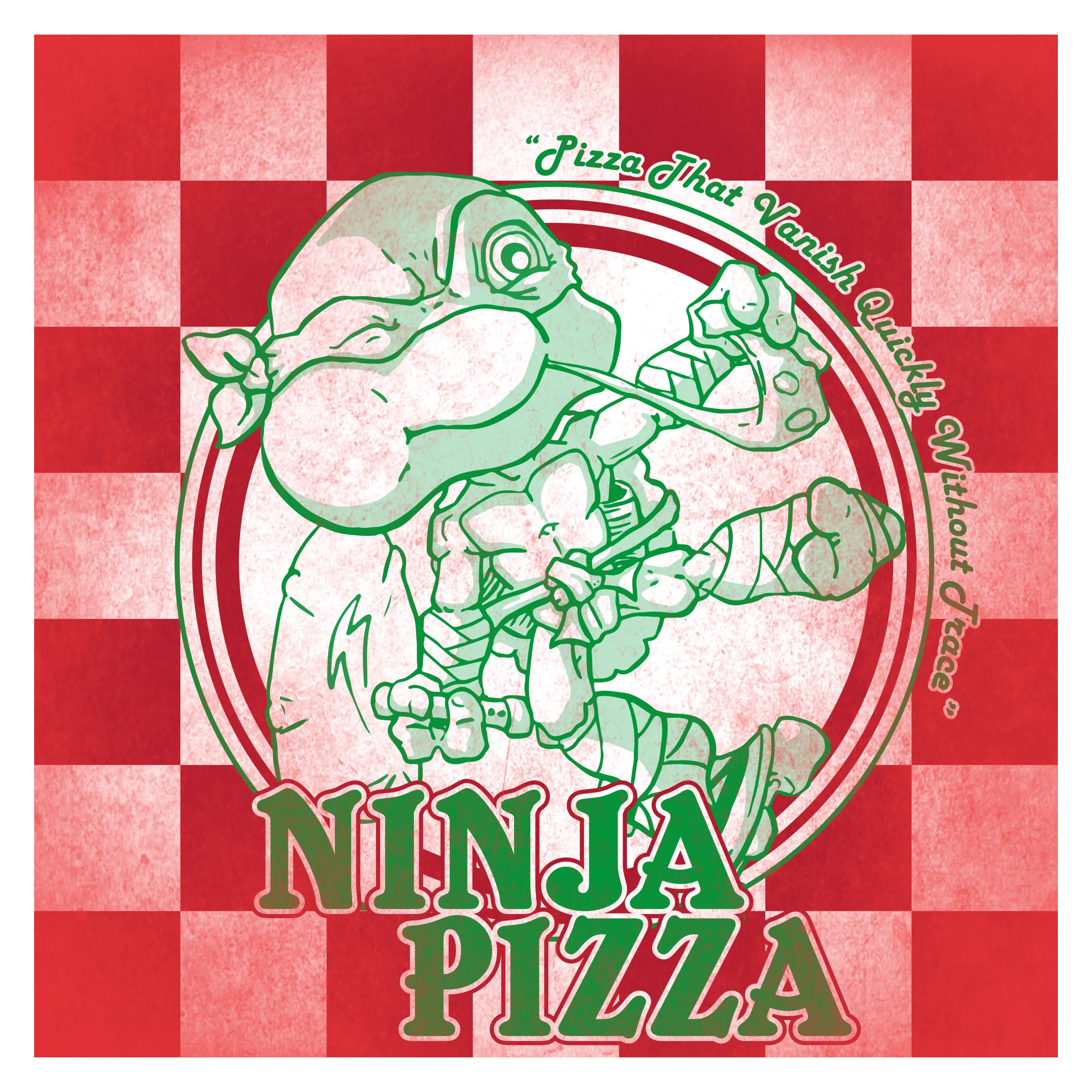 Ninja Pizza!” graphic phone case by Jacob Cecil.