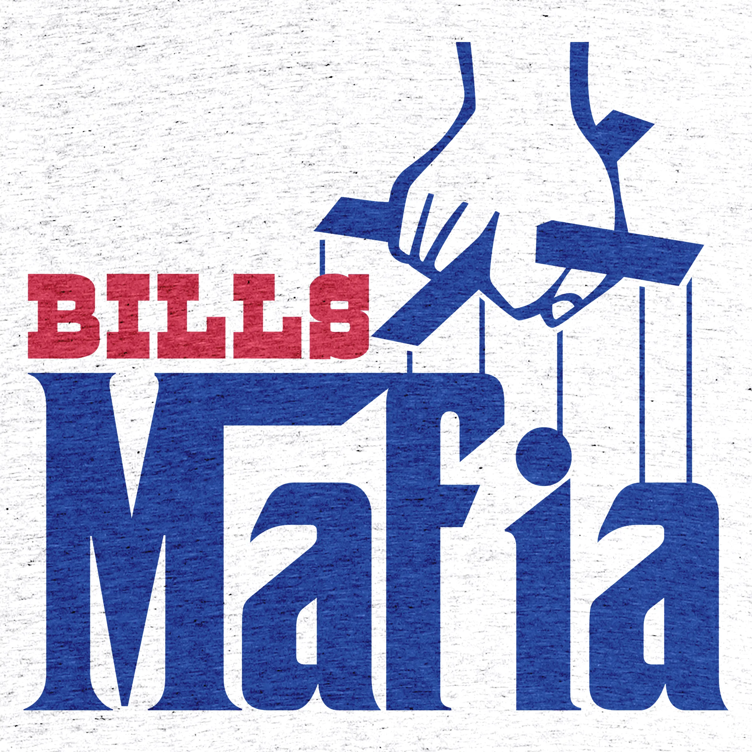 Bills Merch Buffalo Bills Mafia Royal T-Shirt - Merchip8