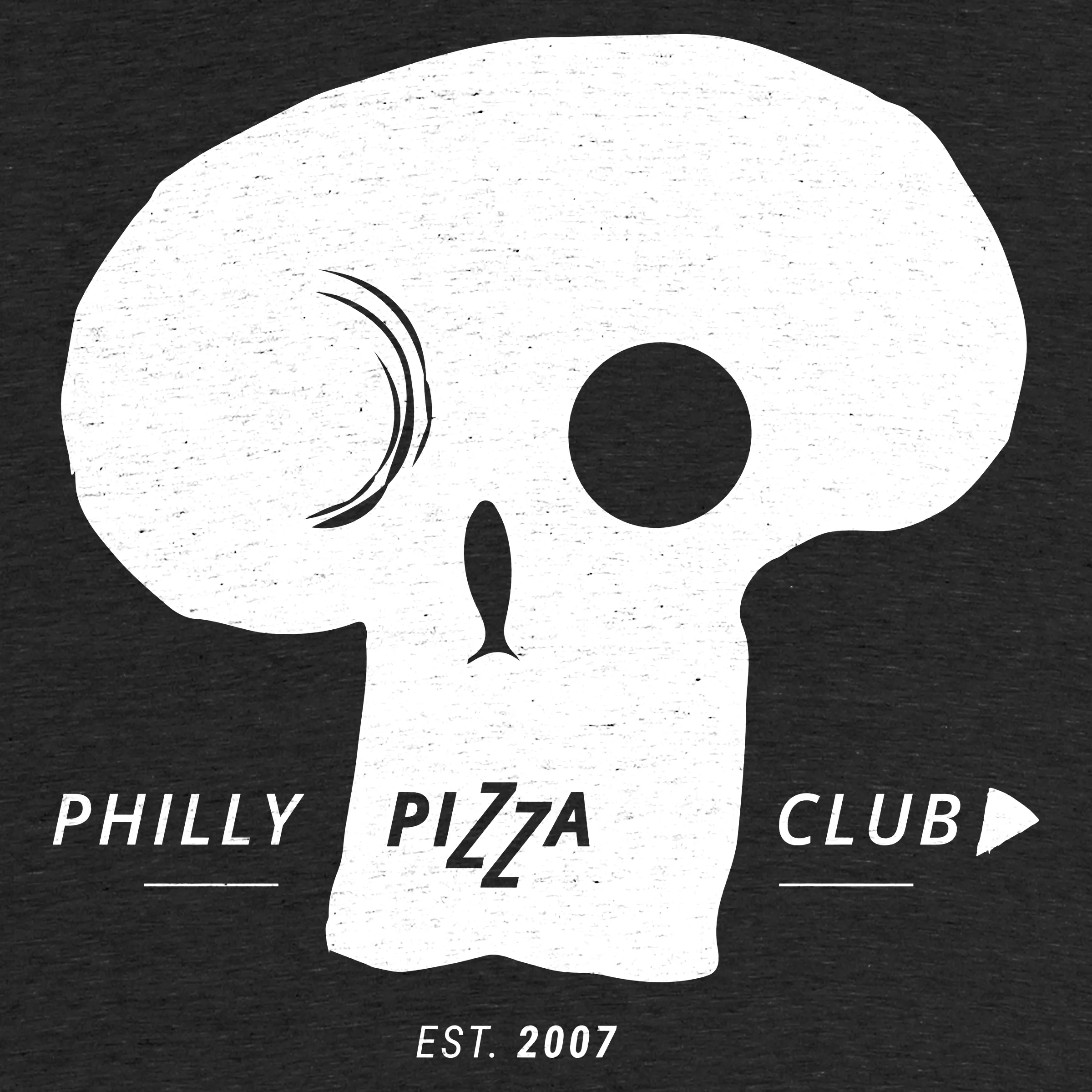 Philly Pizza Club Official” graphic tee, pullover crewneck