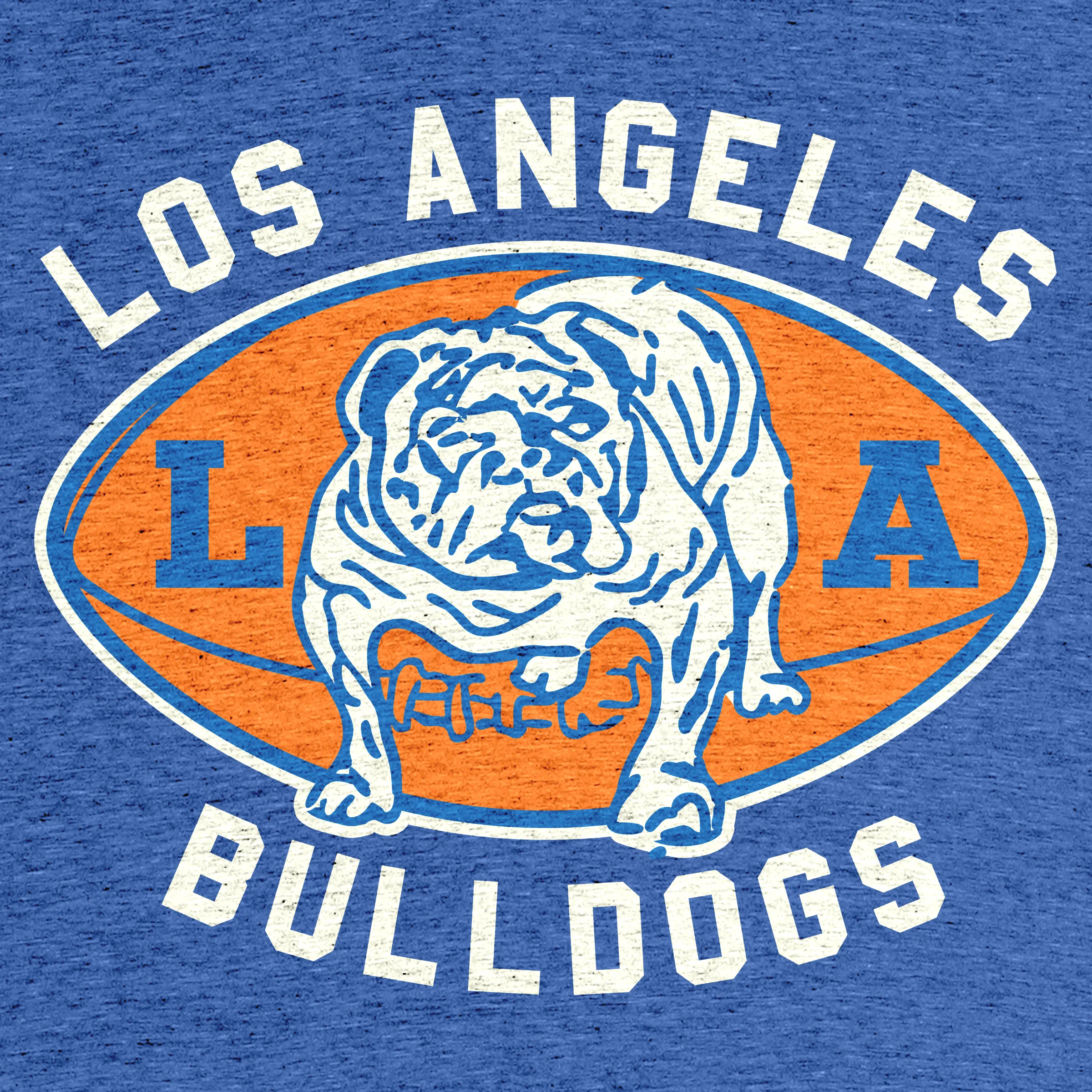 Los Angeles Bulldogs” graphic tee, pullover hoodie, and tank by 59