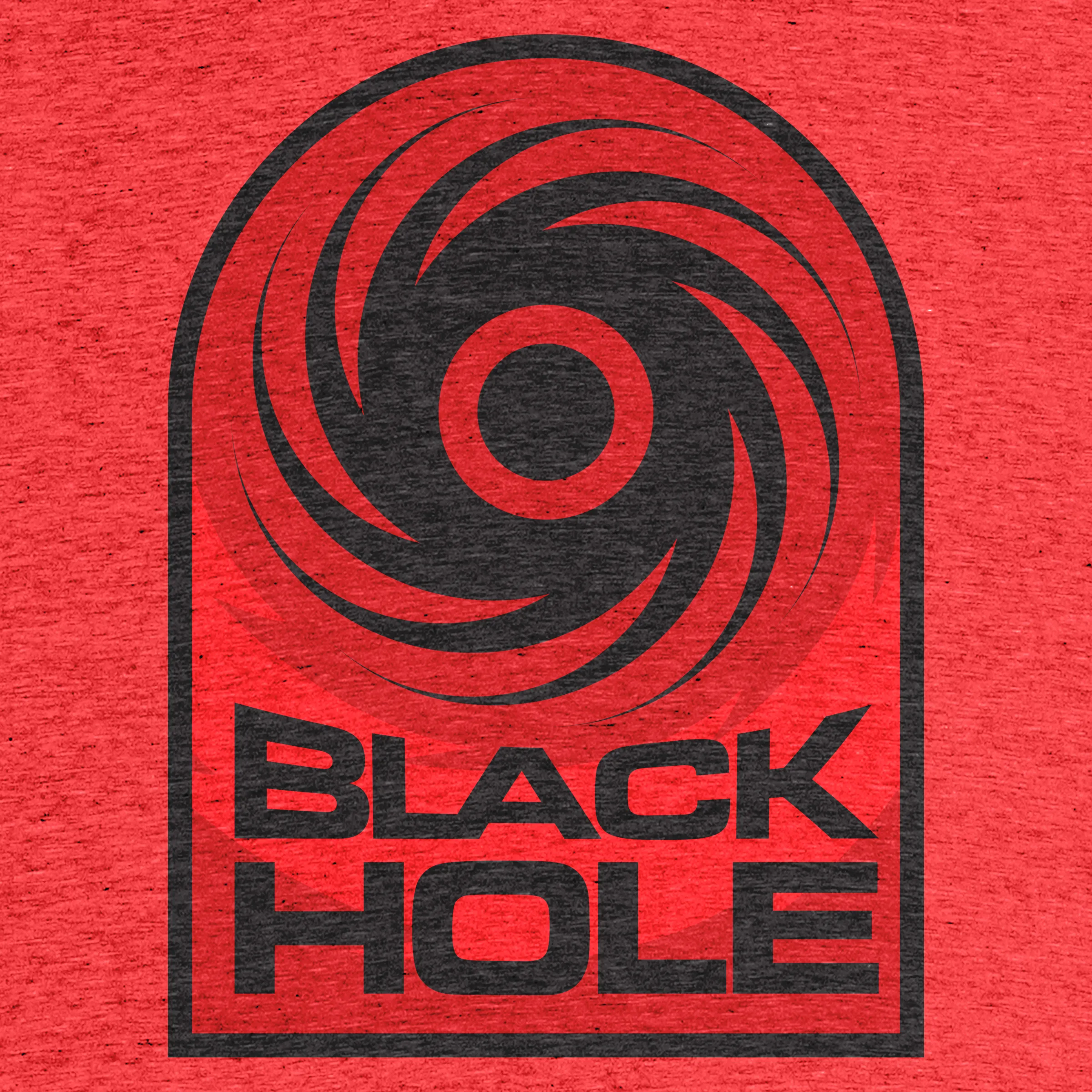 Black Hole” graphic tee, pullover hoodie, tank, onesie, and pullover  crewneck by Jamie Ferrato.