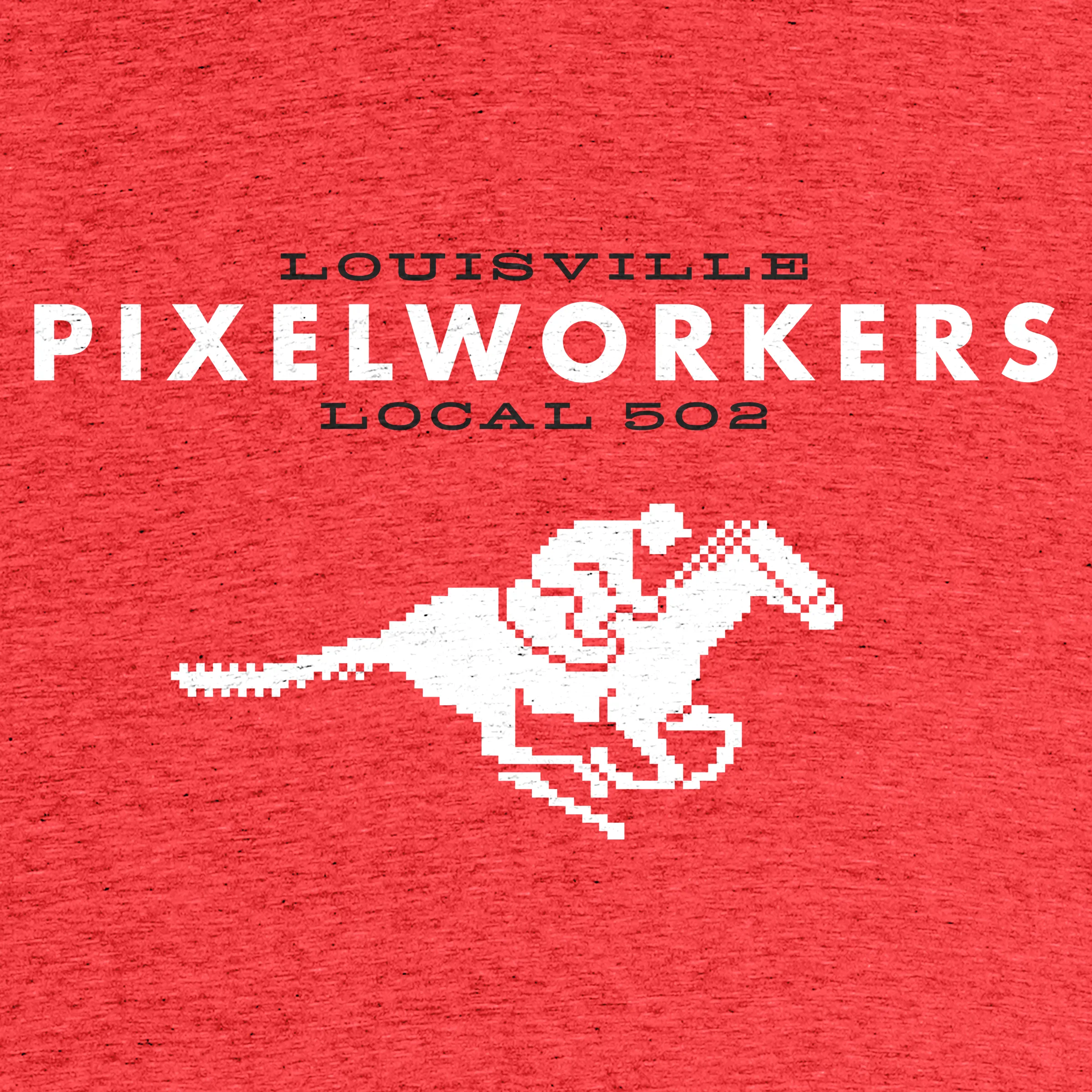 Louisville Local 502 — Futura Colors Edition” graphic tee, pullover hoodie,  tank, onesie, and pullover crewneck by United Pixelworkers.