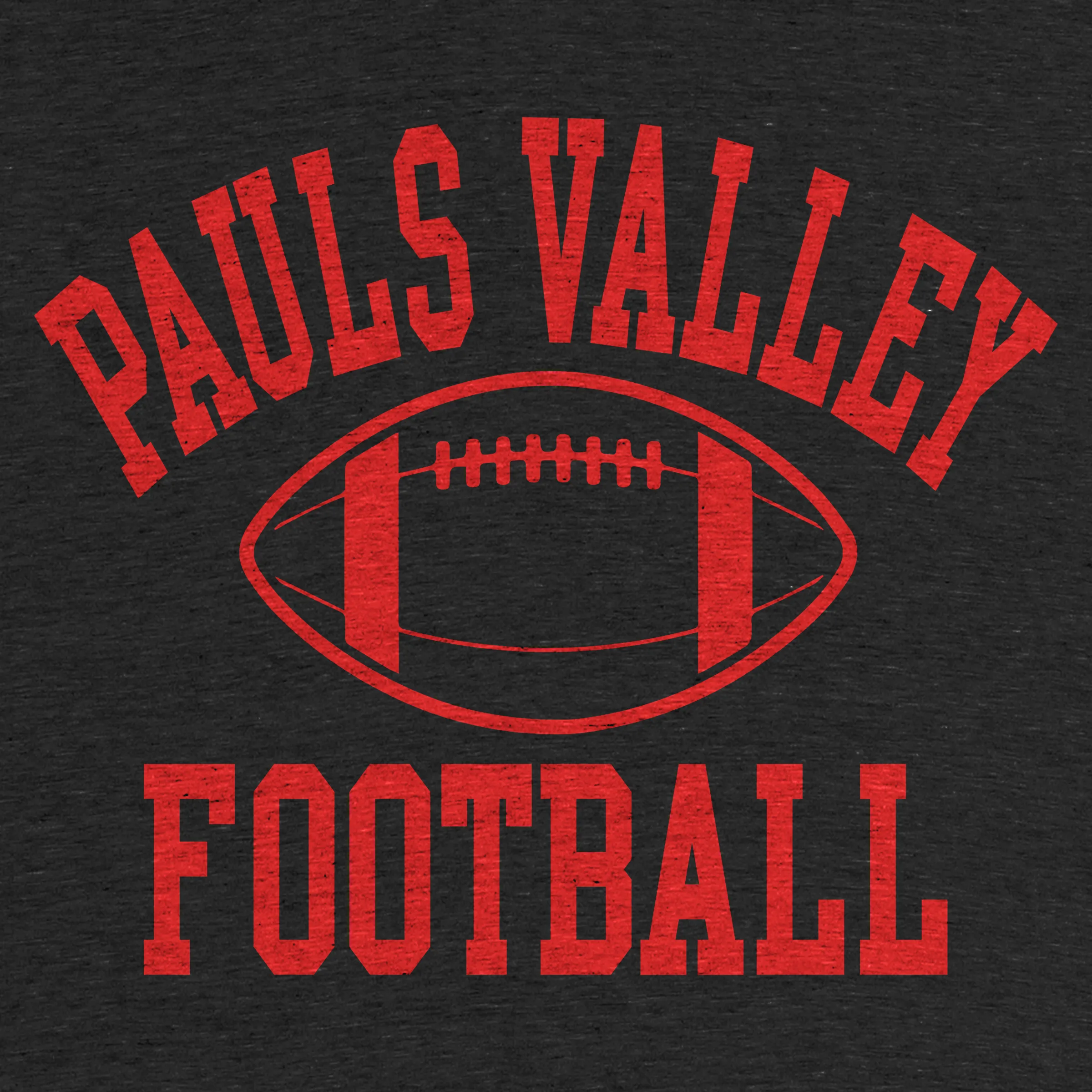 Pauls Valley Panthers - Vintage” graphic tee, pullover hoodie, tank,  onesie, and pullover crewneck by Dust Bowl Apparel.