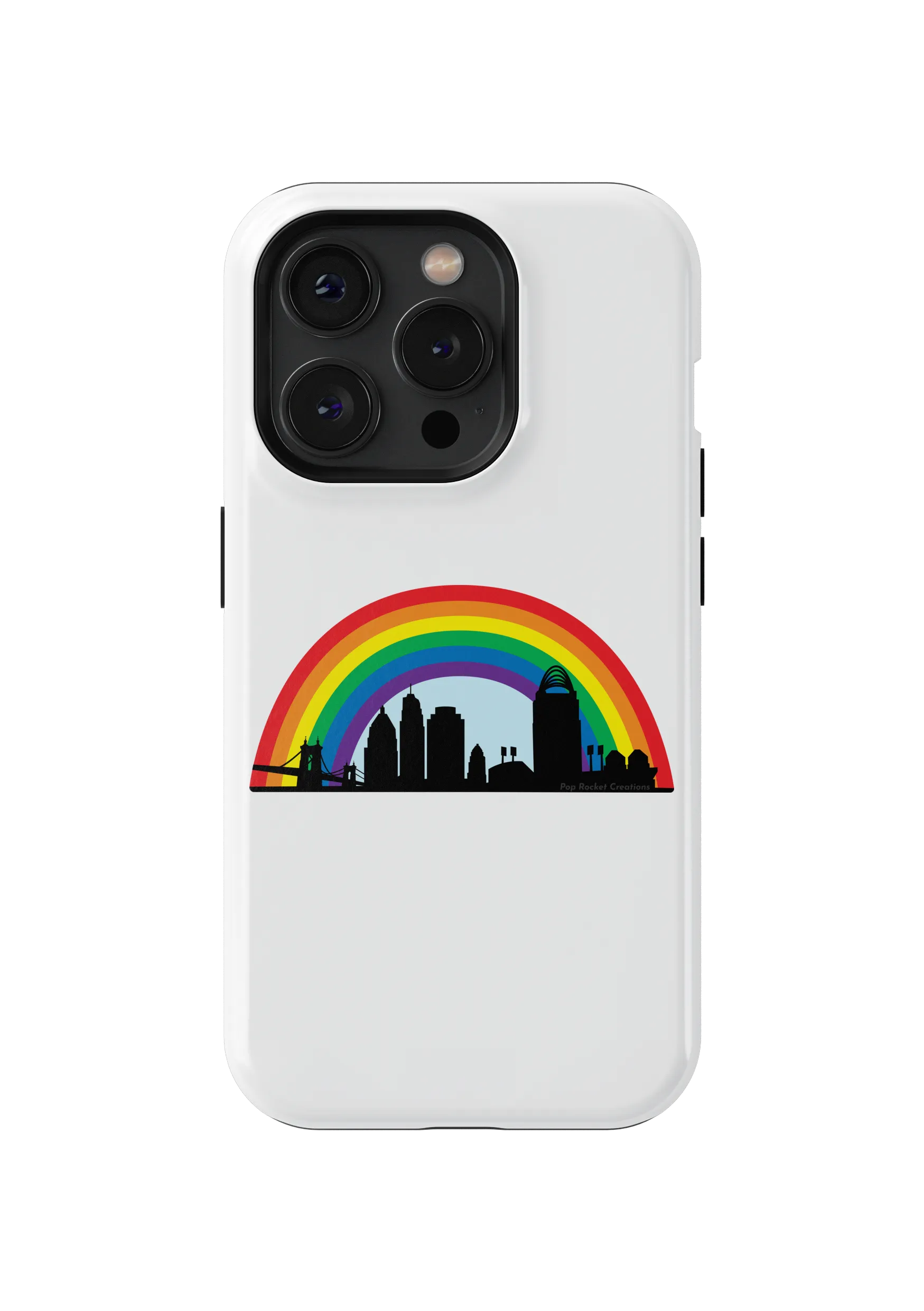 Cincinnati Pride!” graphic phone case by Pop Rocket Creations. | Cotton  Bureau