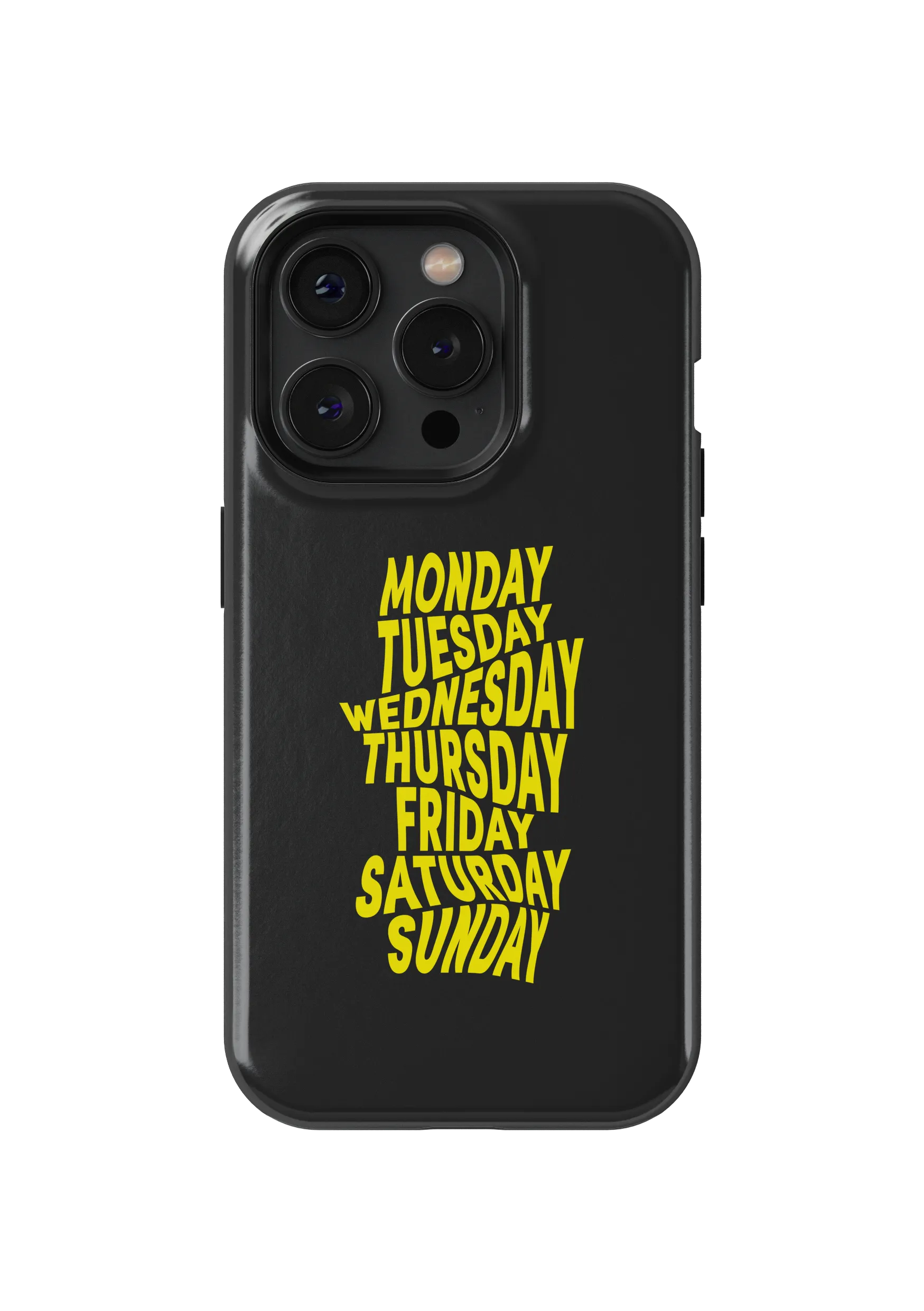 Everyday Hustle” graphic phone case by Alex Patrascu.