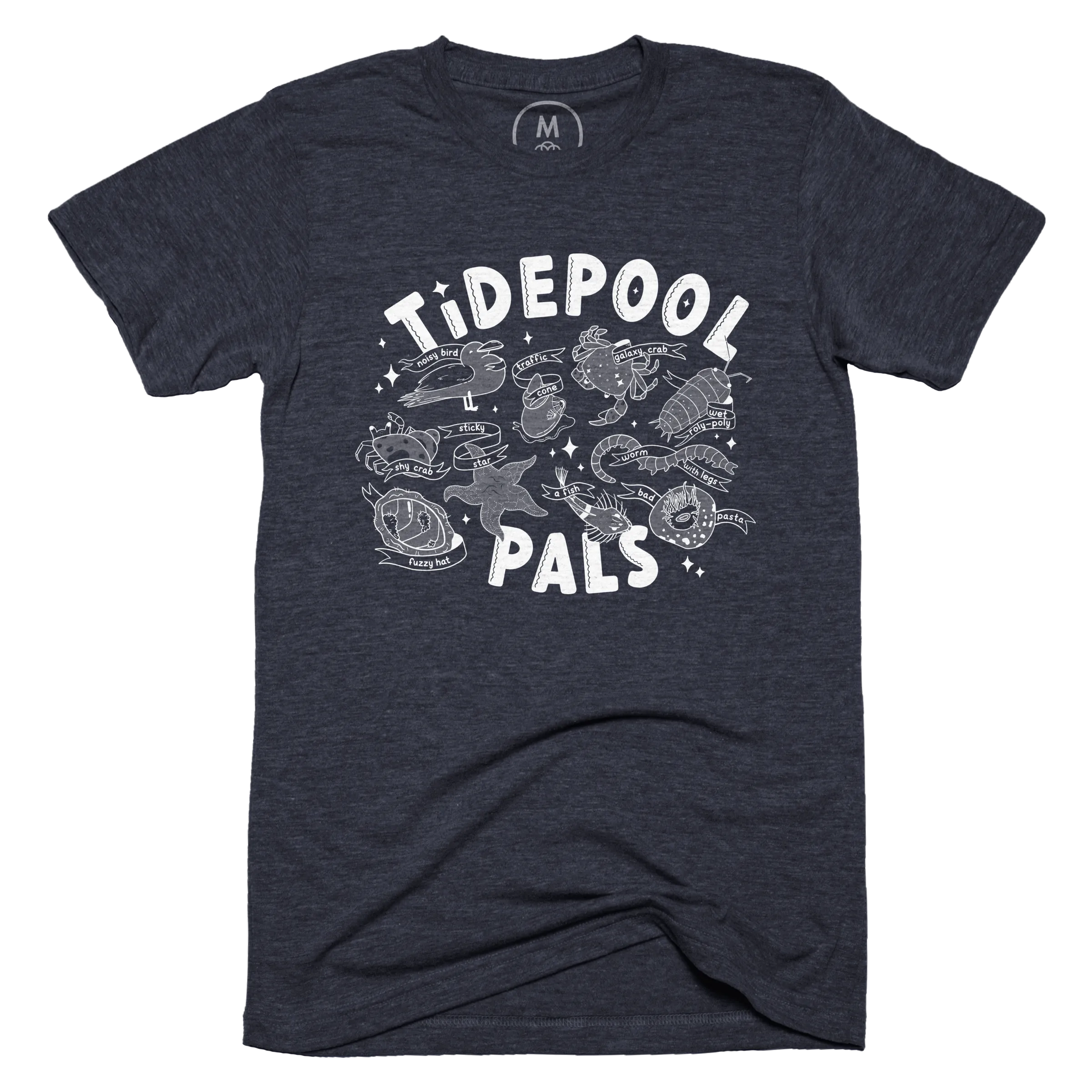 Tidepool Pals” graphic tee, long sleeve tee, pullover crewneck, pullover  hoodie, tank, and onesie by Em Handy. | Cotton Bureau