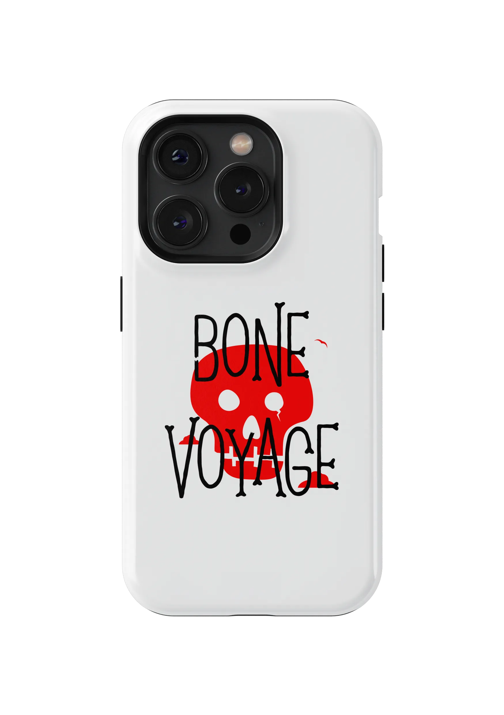 Bone Voyage” graphic phone case by Stefano Marchini. | Cotton Bureau