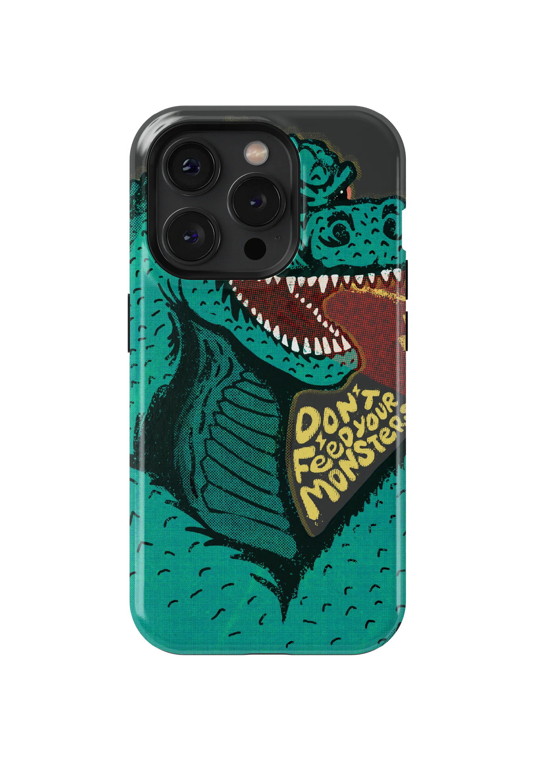 Godzilla graphic phone case by madebybeastie. Cotton Bureau