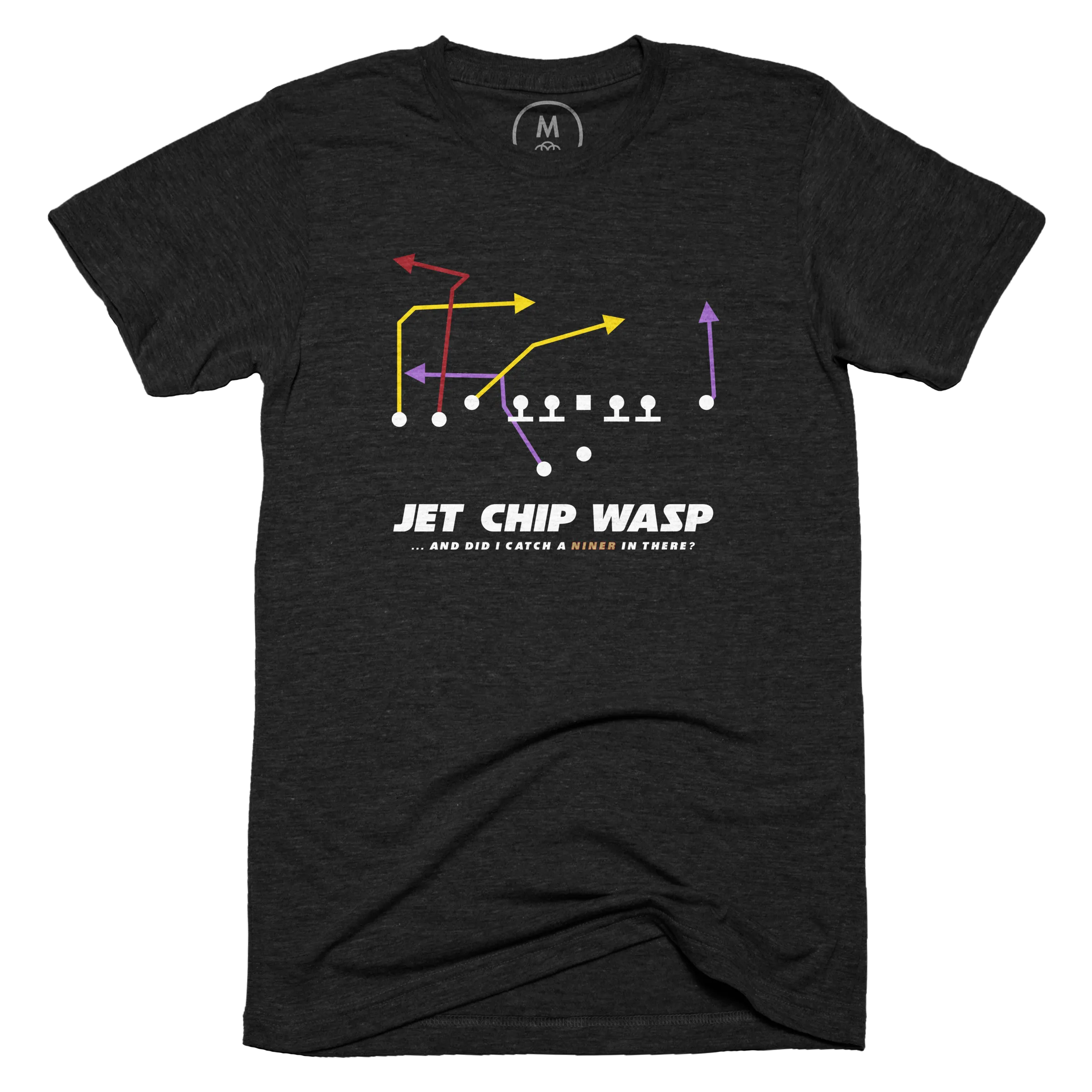 Jet Chip Wasp” graphic tee, pullover hoodie, tank, onesie, and pullover  crewneck by Huenique Tees.