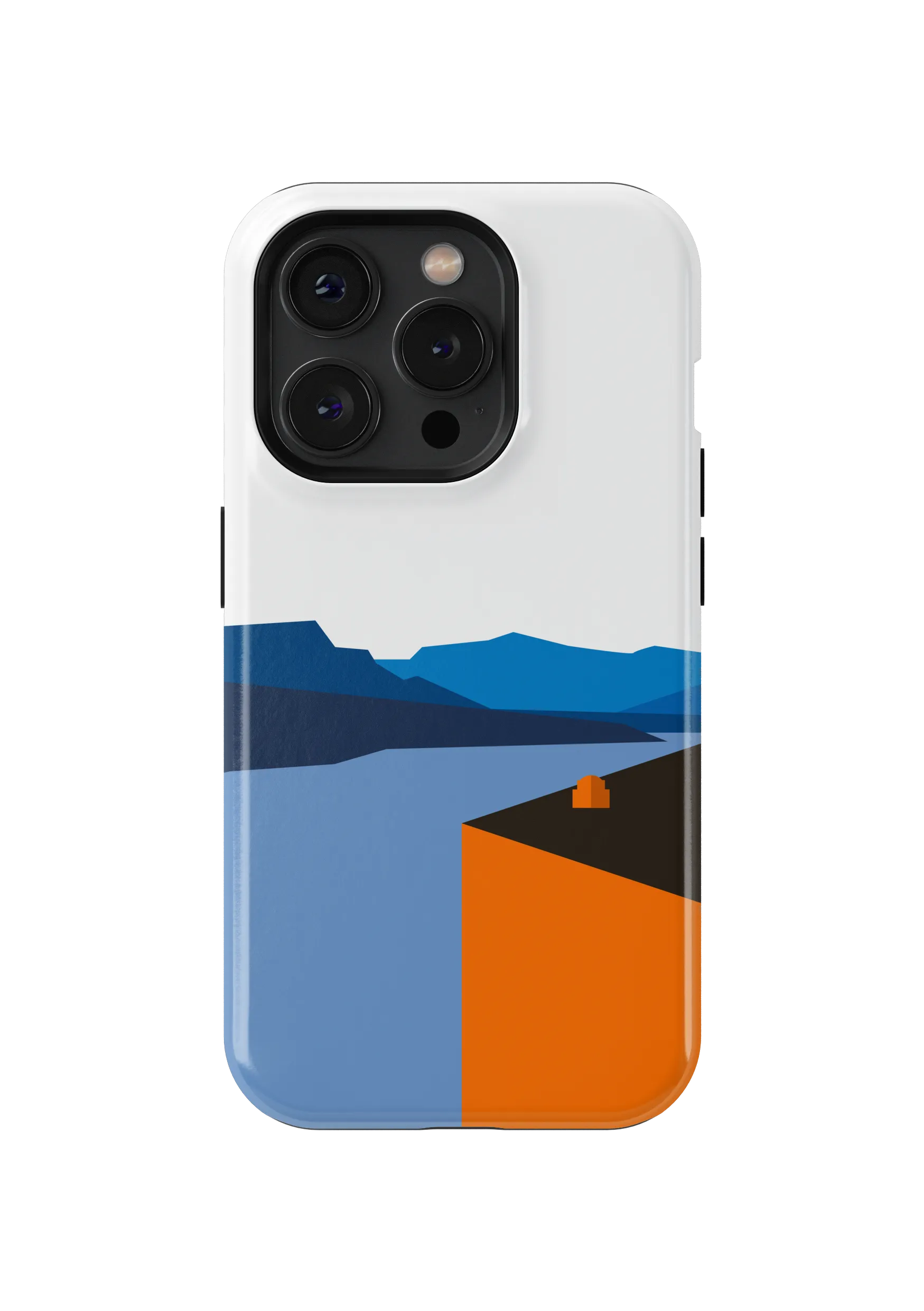 Columbia River Gorge graphic phone case by Michael Buchino