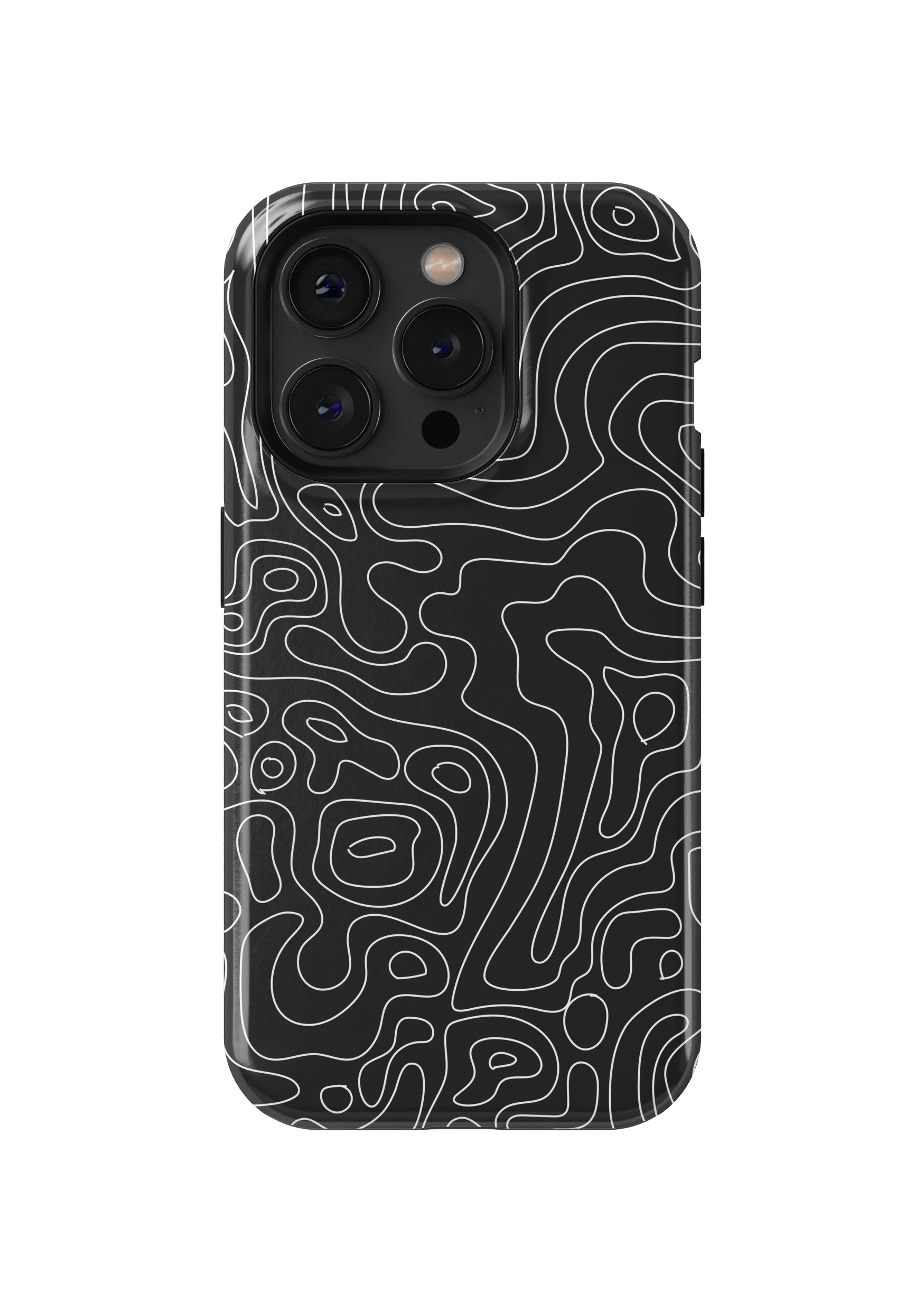 Topography Lines graphic phone case by Matthias Ende. Cotton Bureau