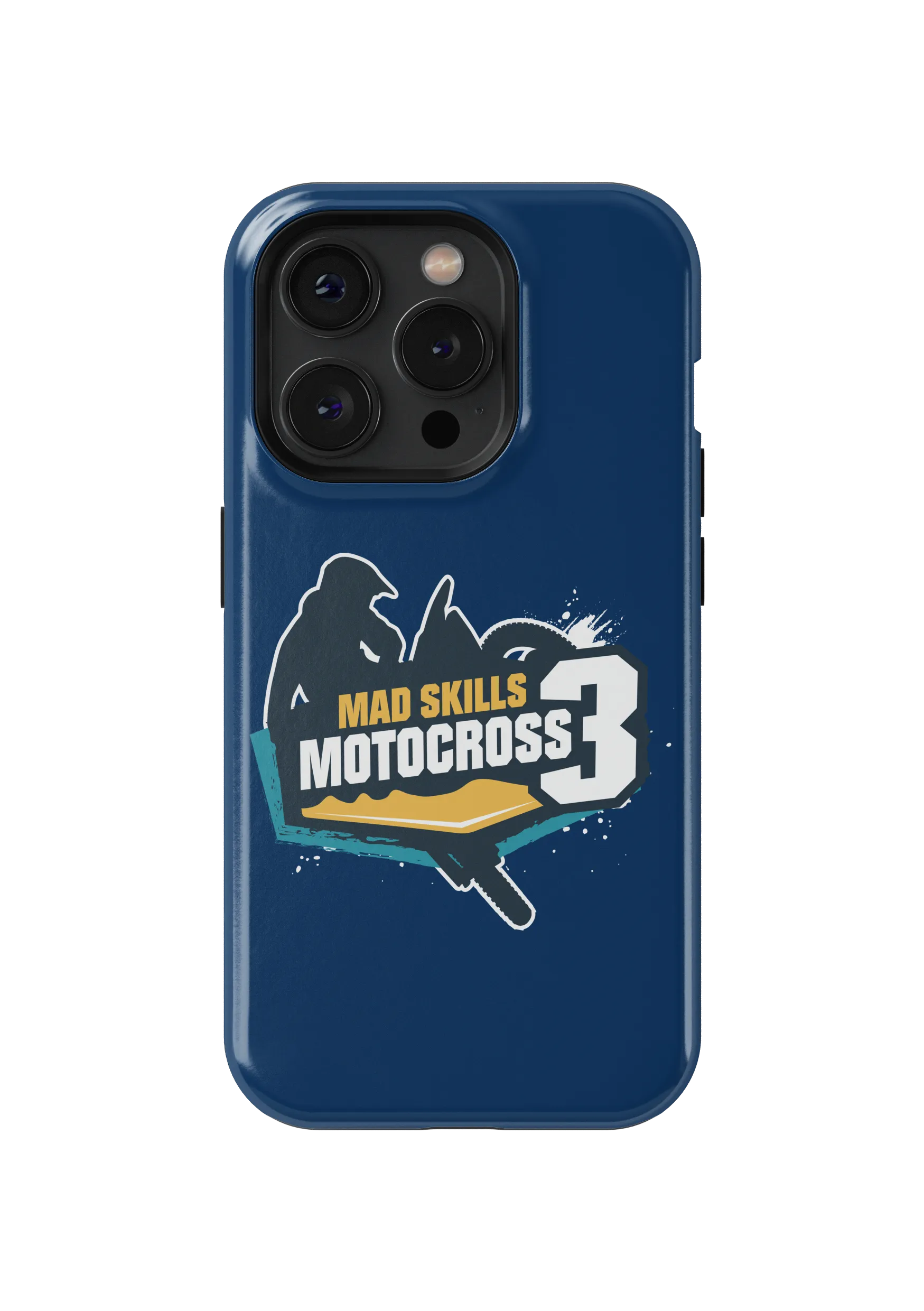 Mad Skills Motocross 3 Logo Phone Case graphic phone case by