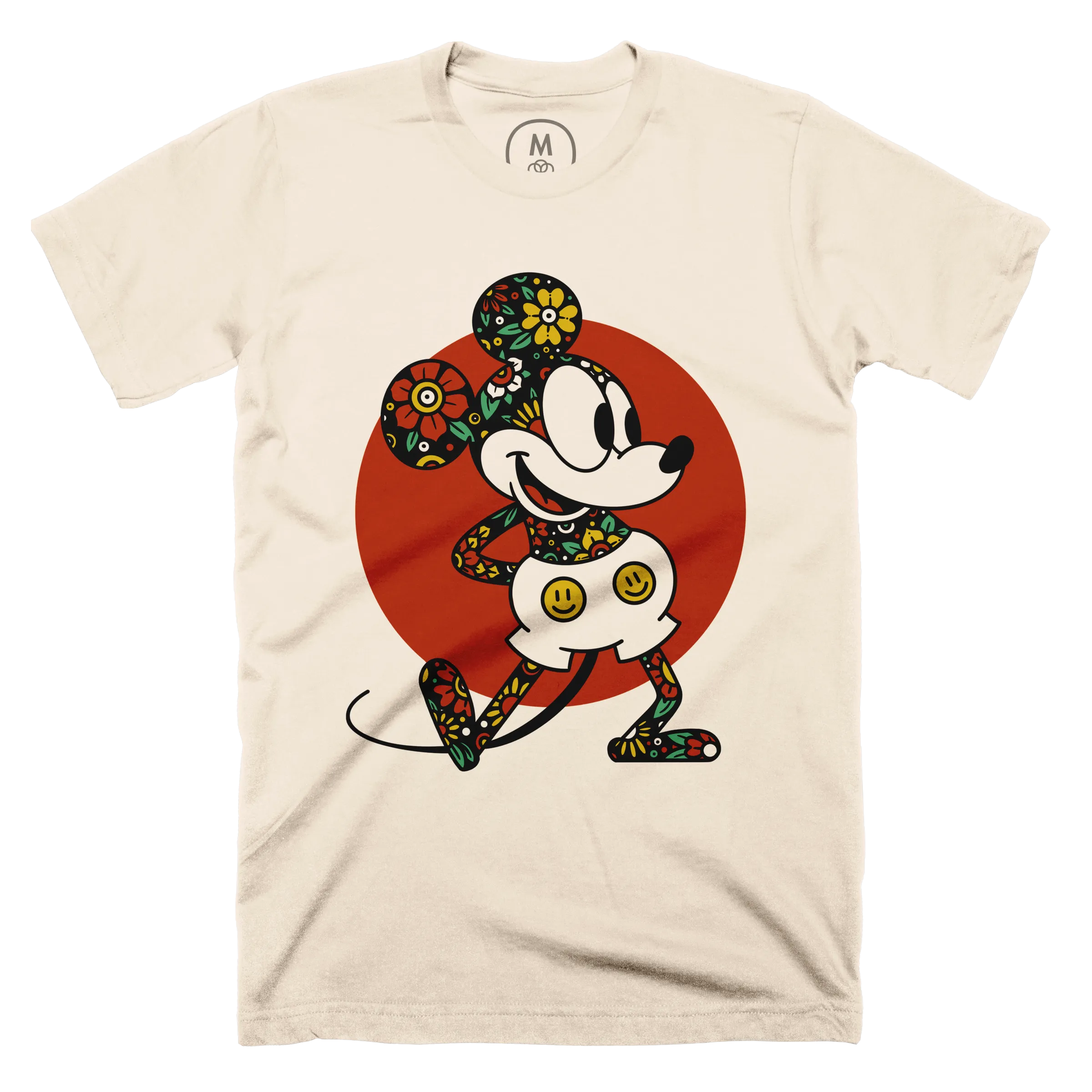 tattooed mickey mouse shirt