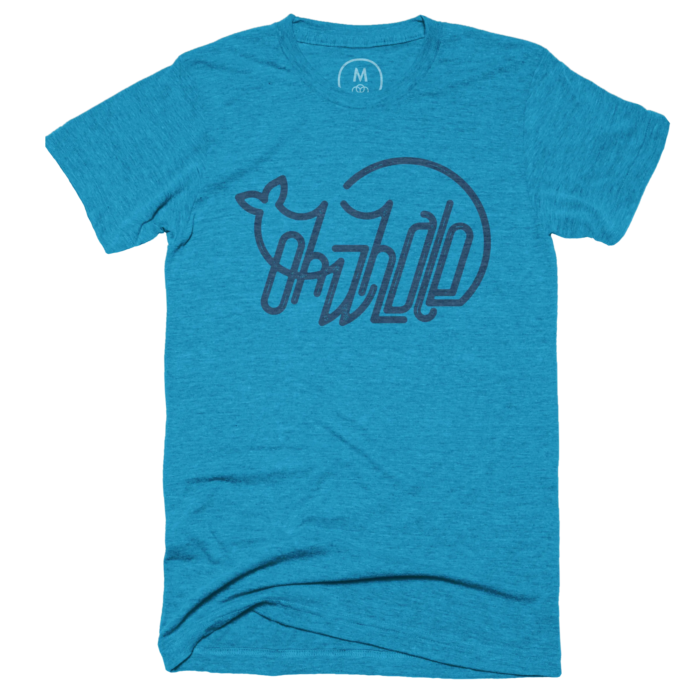 Oh Whale graphic tee by Nathan Rackley. Cotton Bureau