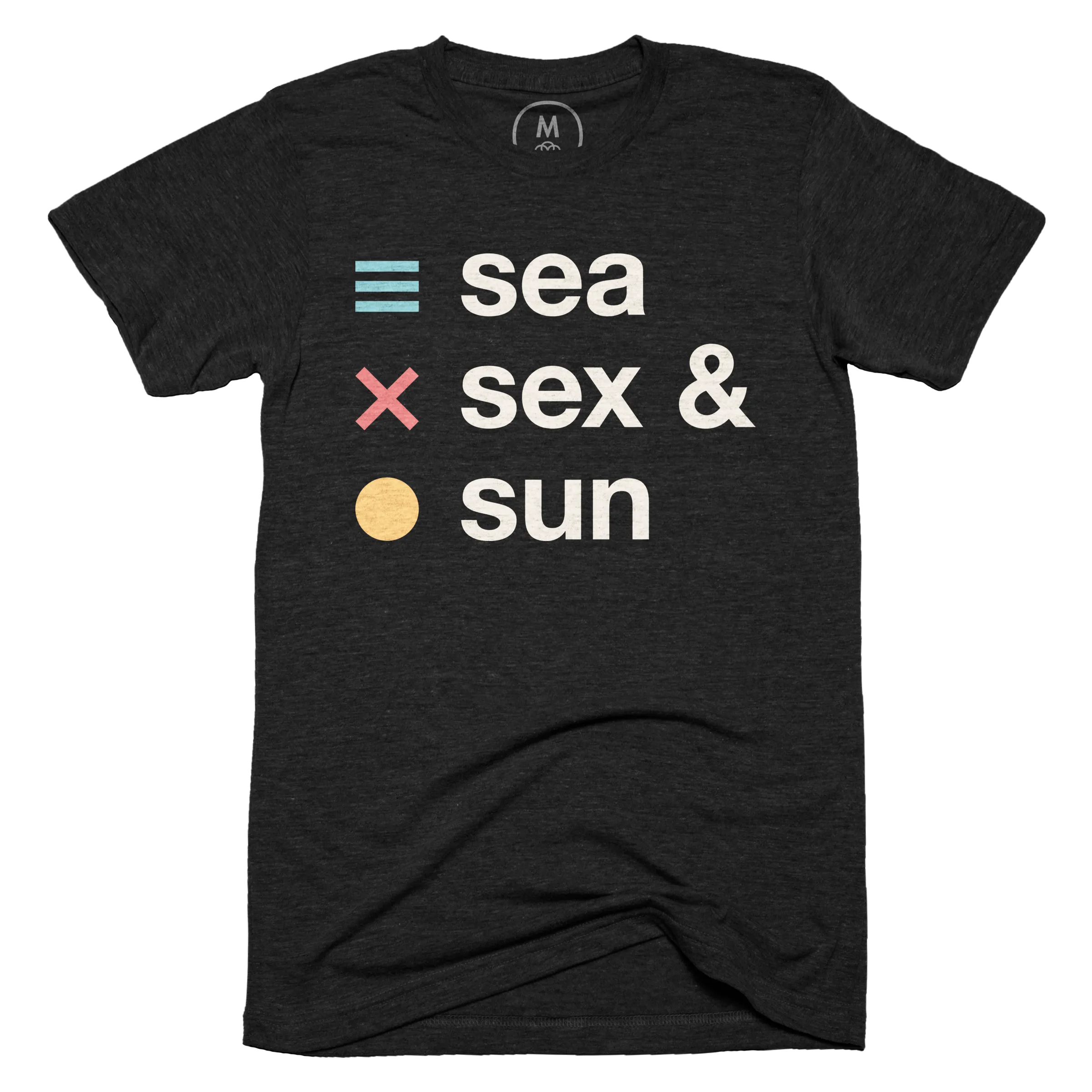 Sea Sex & Sun” graphic tee, tank, pullover hoodie, onesie, pullover  crewneck, and long sleeve tee by Florent Bodart. | Cotton Bureau