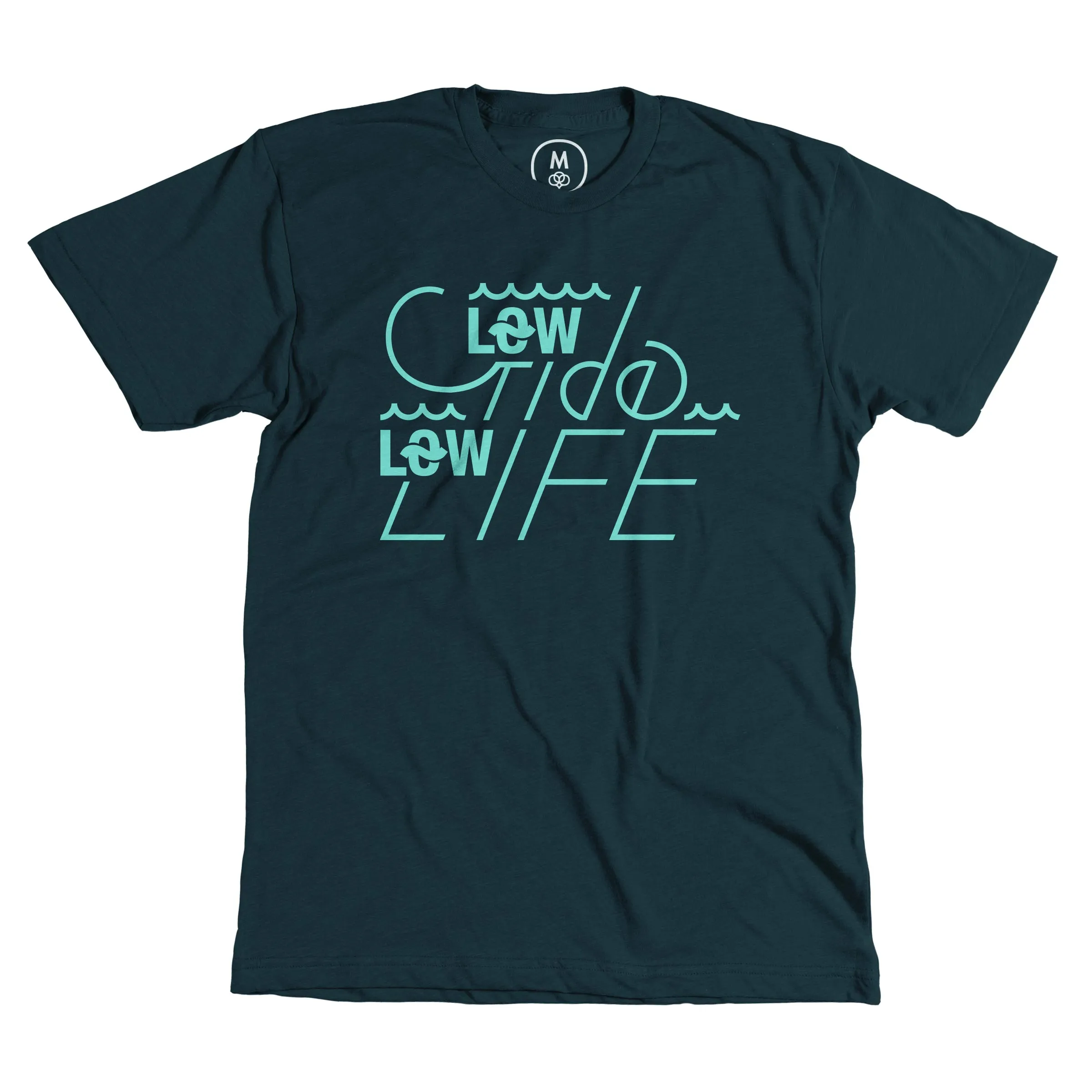 Low Tide Low Life” graphic tee by matthew snell.