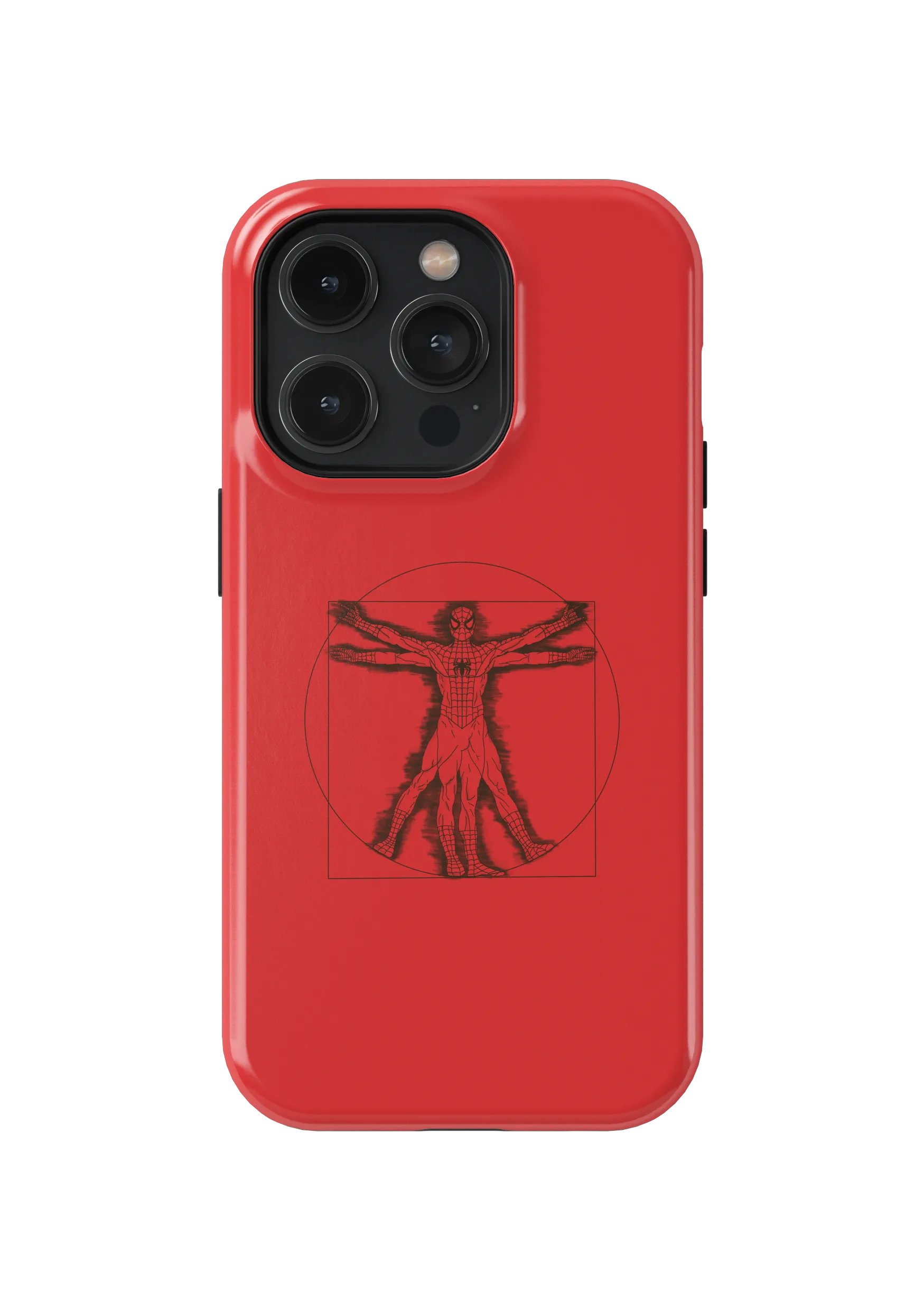 Spidey meets Da Vinci graphic phone case by Creative Brown Box