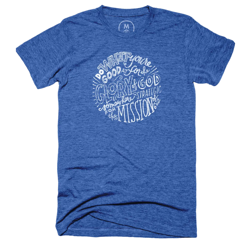 “What Are You Good At?” graphic tee by Angie Sanders. | Cotton Bureau