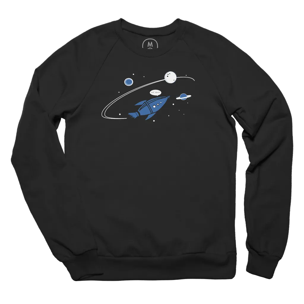 “Yay! Space!” graphic tee and pullover crewneck by Lex Roman. | Cotton ...