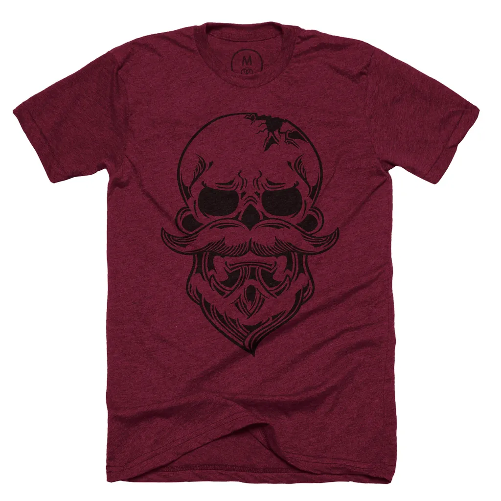 “Hipster Skull” graphic tee by Vede Emanuel. | Cotton Bureau