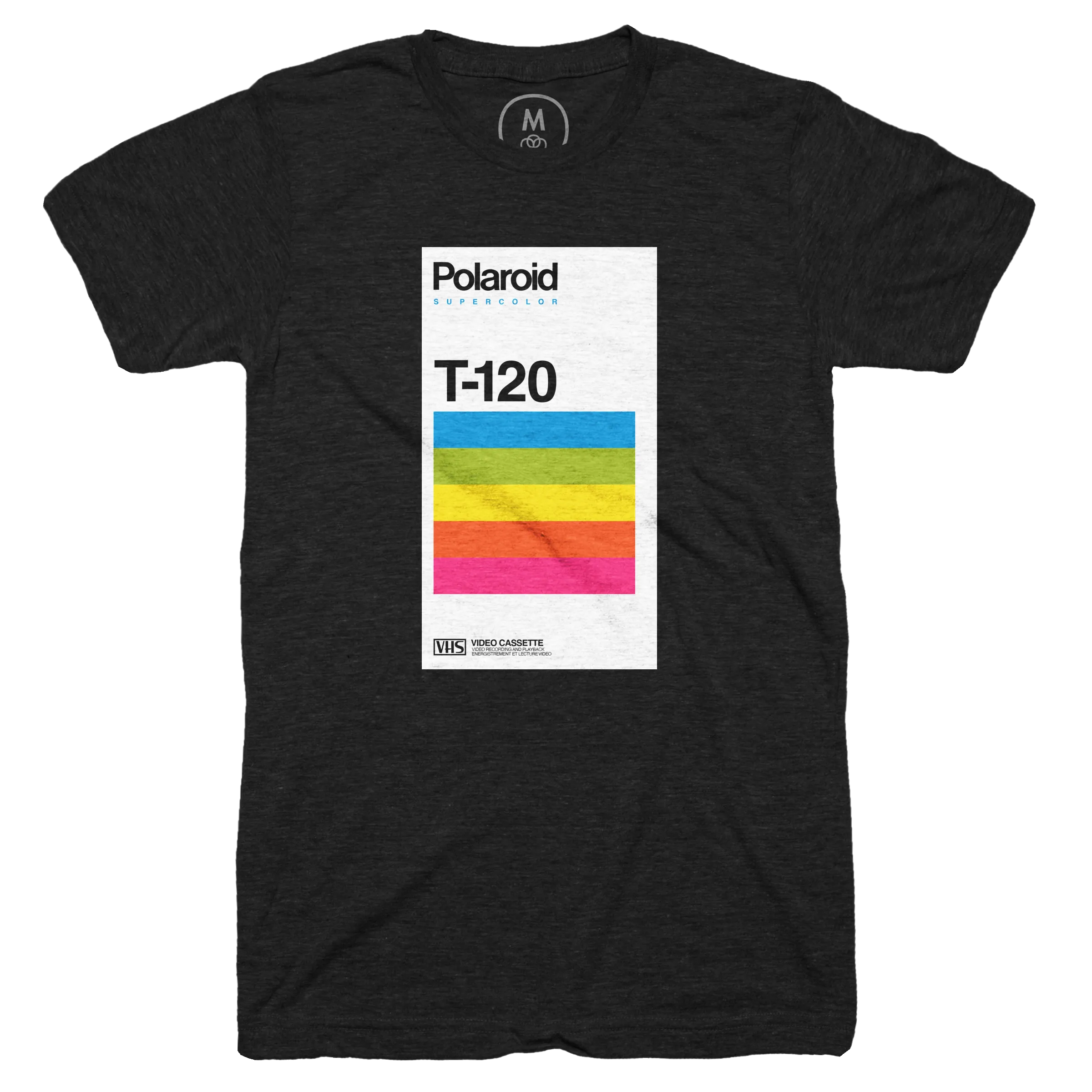 VHS Polaroid (Video Cassette Cover)” graphic tee, pullover