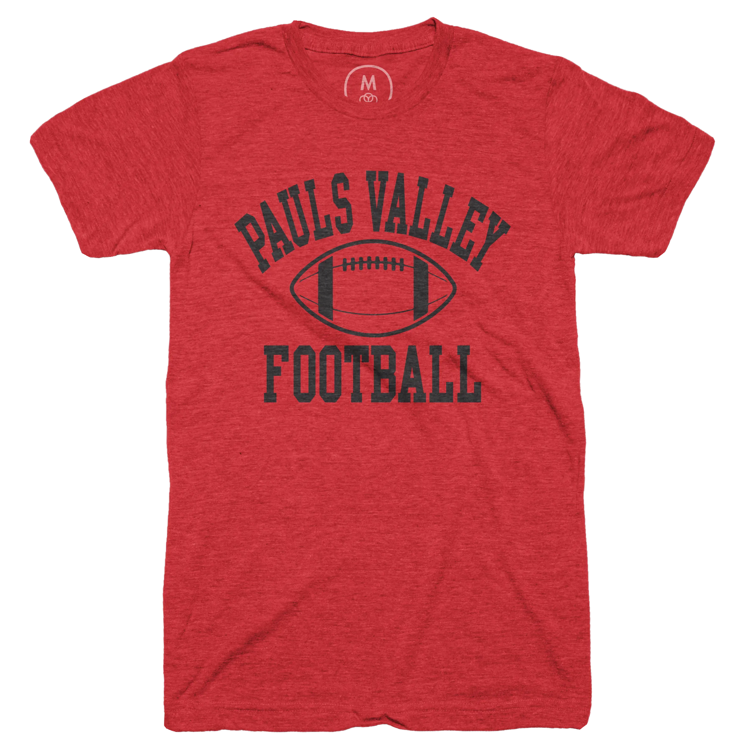 Pauls Valley Sport - Football” graphic tee, pullover crewneck, pullover  hoodie, tank, onesie, and long sleeve tee by Dust Bowl Apparel.