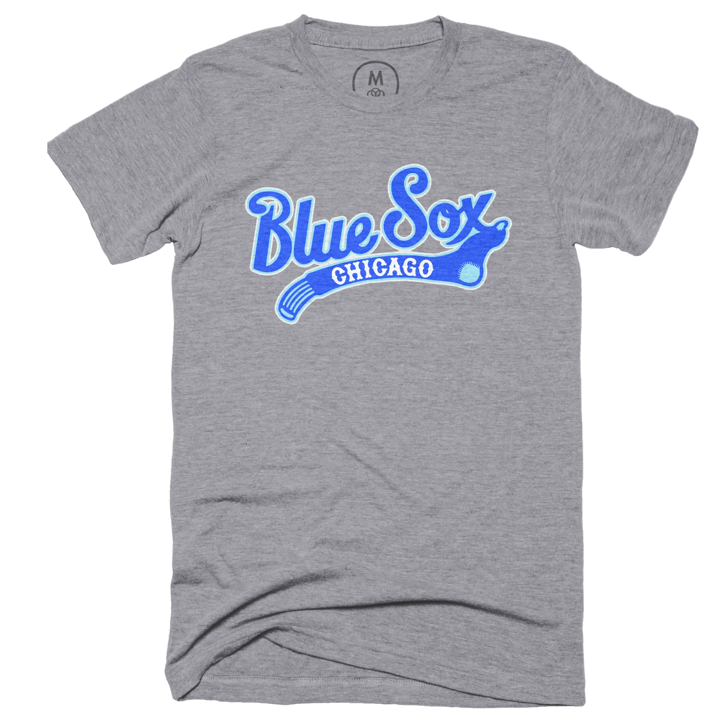 Chicago Blue Sox Baseball” graphic tee, pullover hoodie, onesie, tank, and  pullover crewneck by Player02 Branding & Design Co..