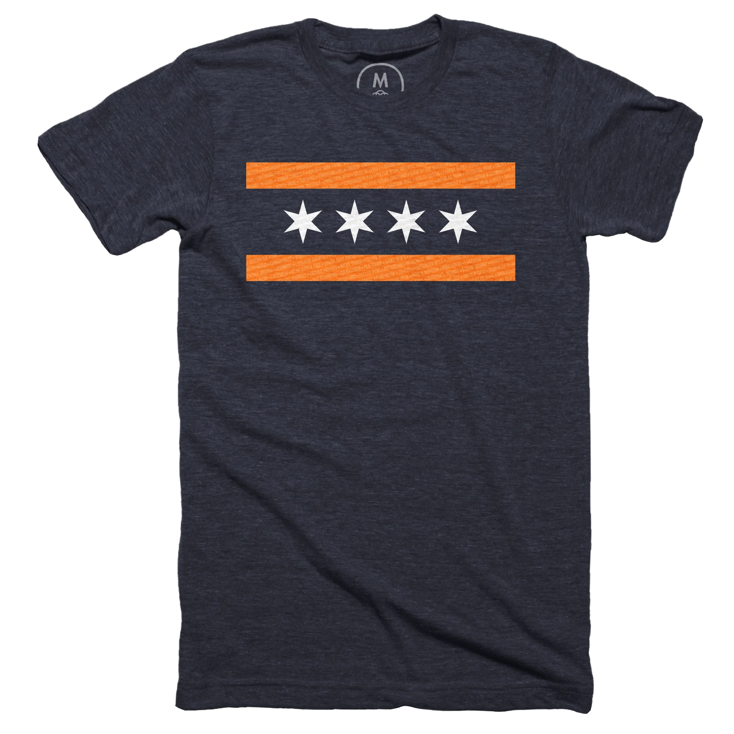 DC Baseball Flag Tri-Blend T-Shirt