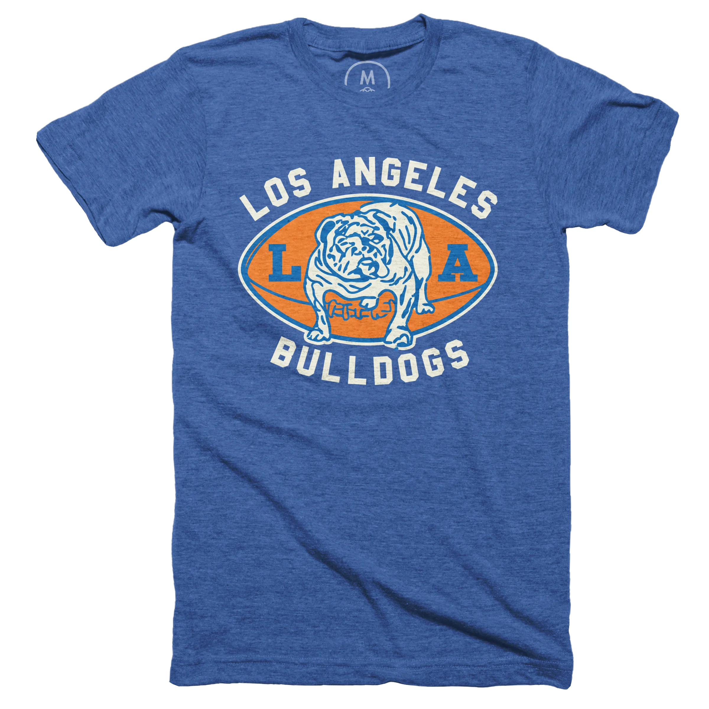 Los Angeles Bulldogs” graphic tee, pullover hoodie, and tank by 59 Apparel.