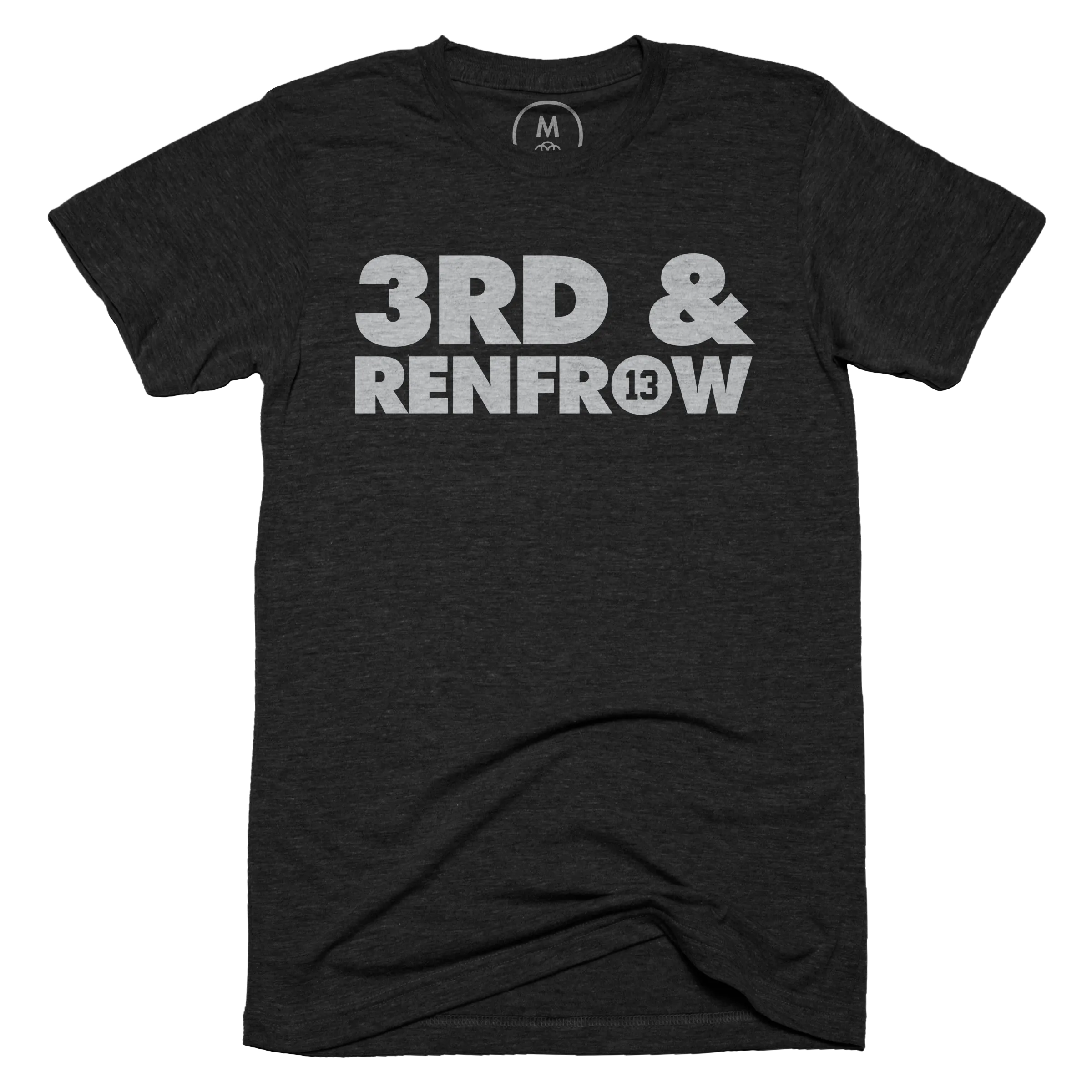 3rd & Renfrow” graphic tee, pullover hoodie, tank, and pullover crewneck by  T.J. Harley.